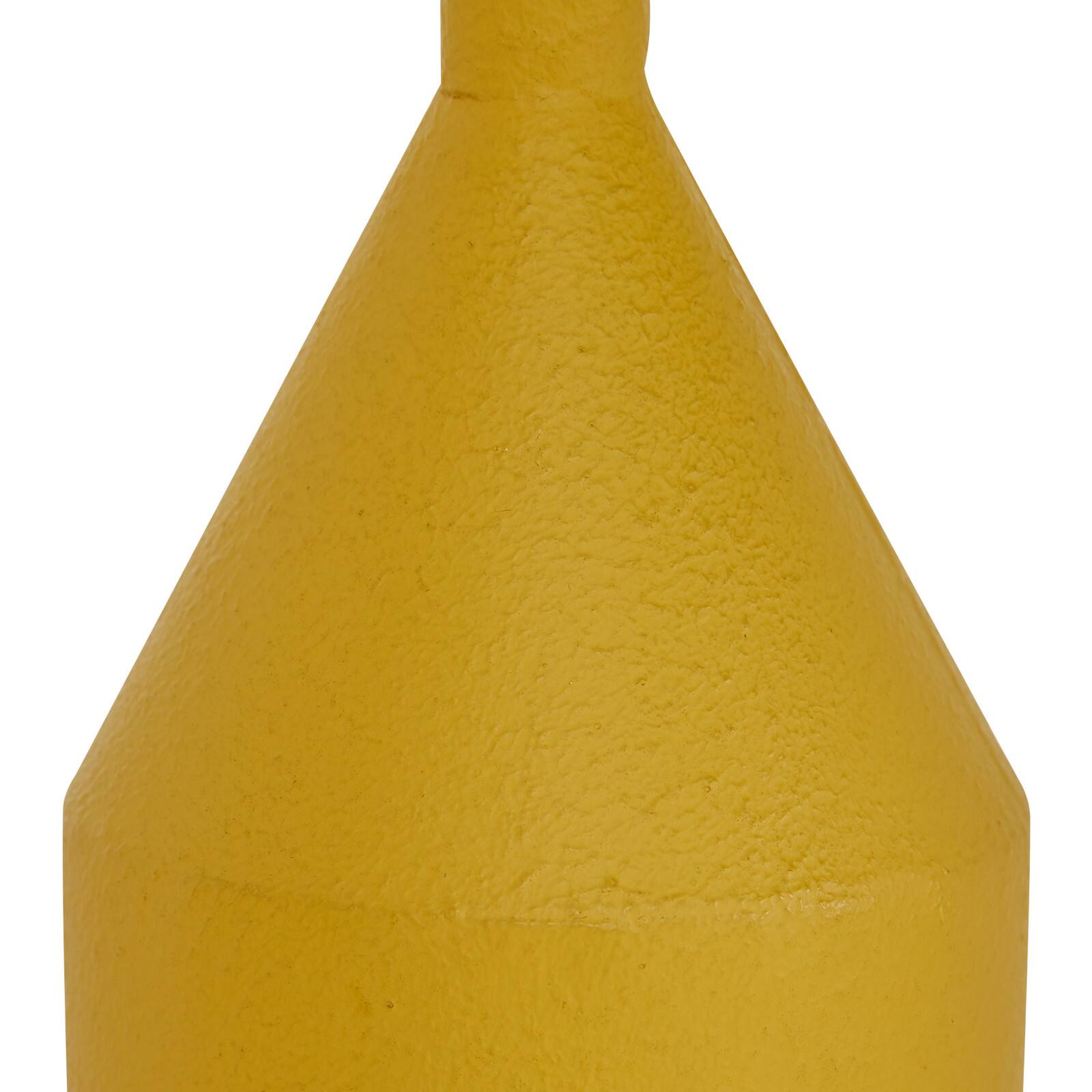 Set of 2 Multi Colored Metal Rustic Vase, 11.25", 11.5"