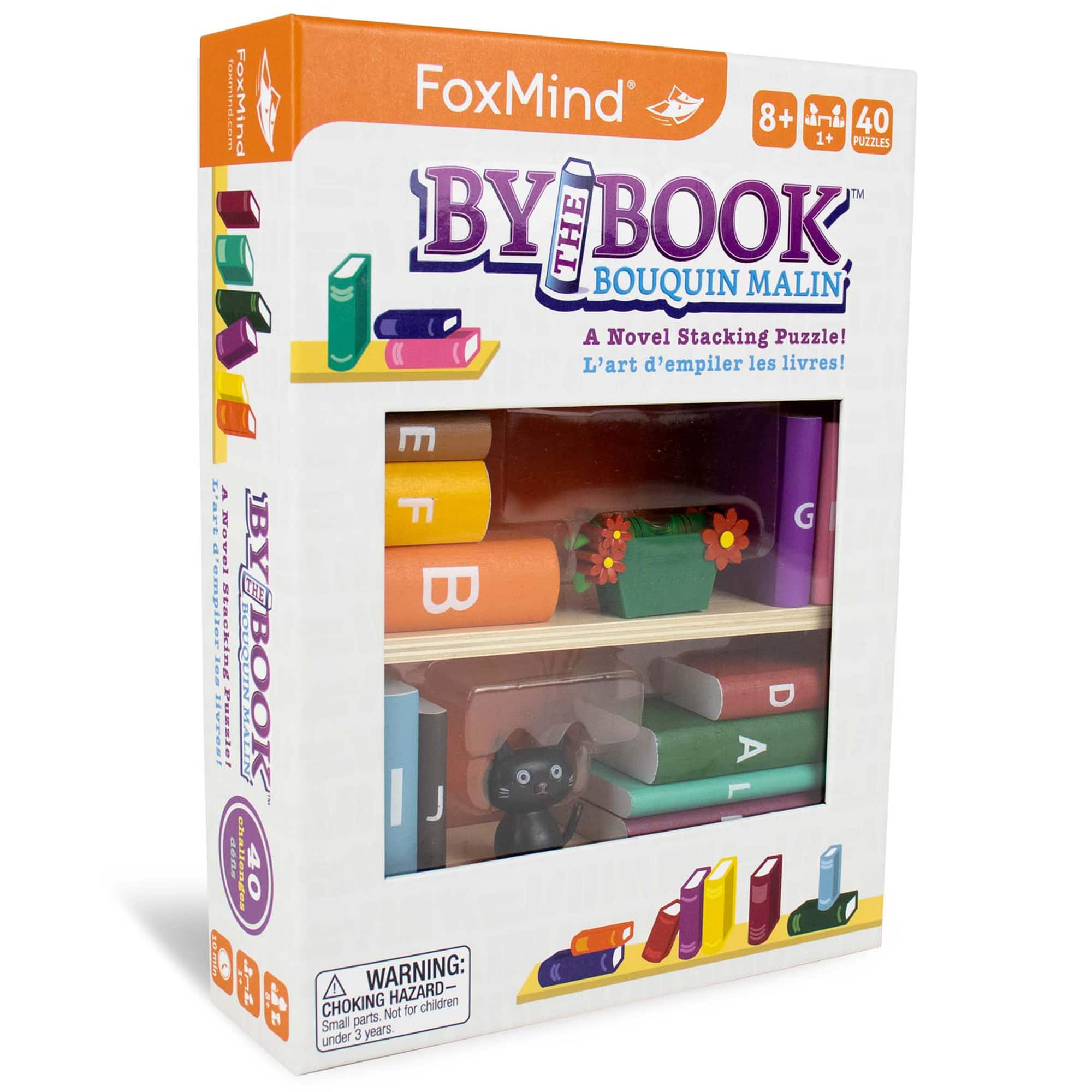 FoxMind Games By The Book A Novel Stacking Puzzle