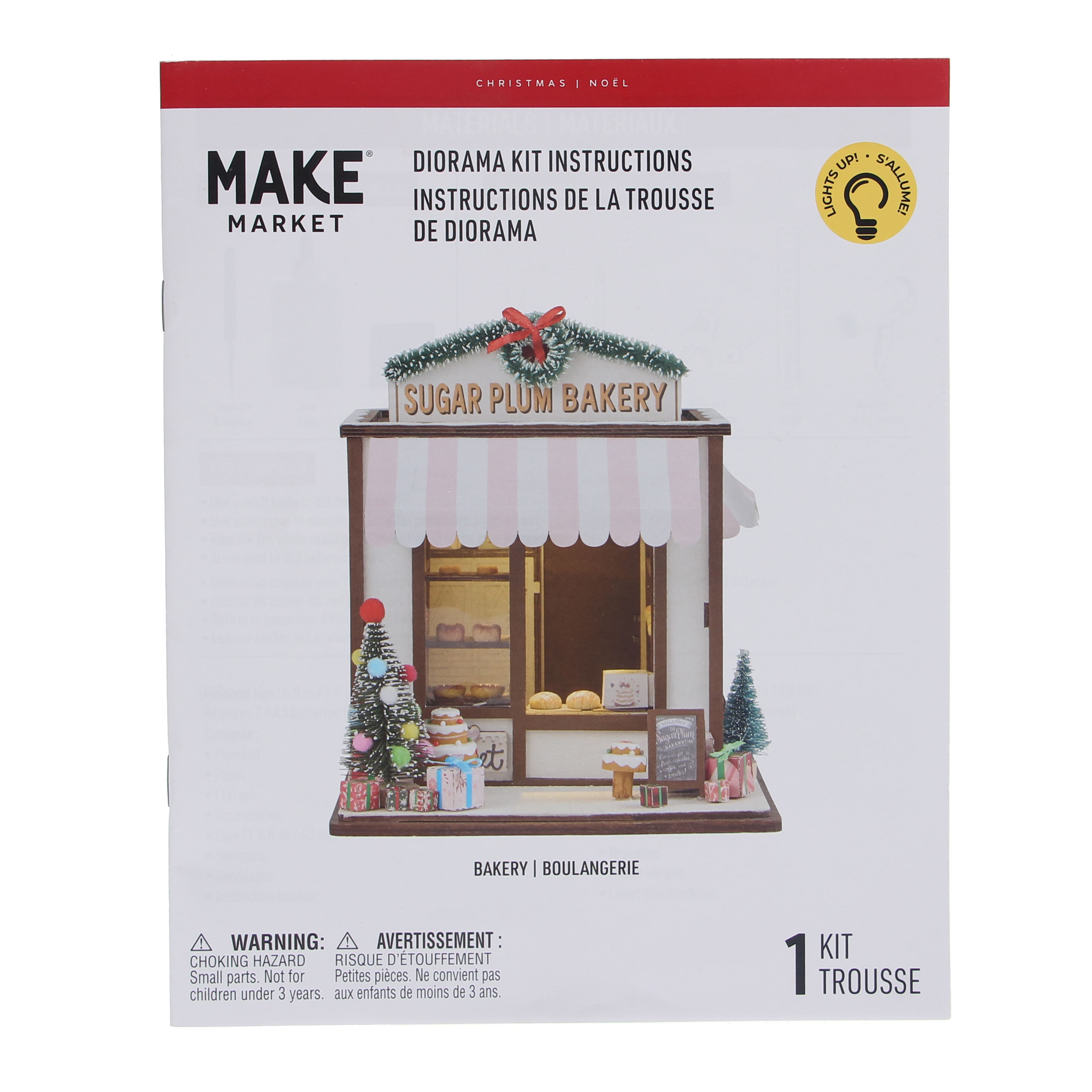 Sugar Plum Bakery Diorama Kit by Make Market&#xAE;