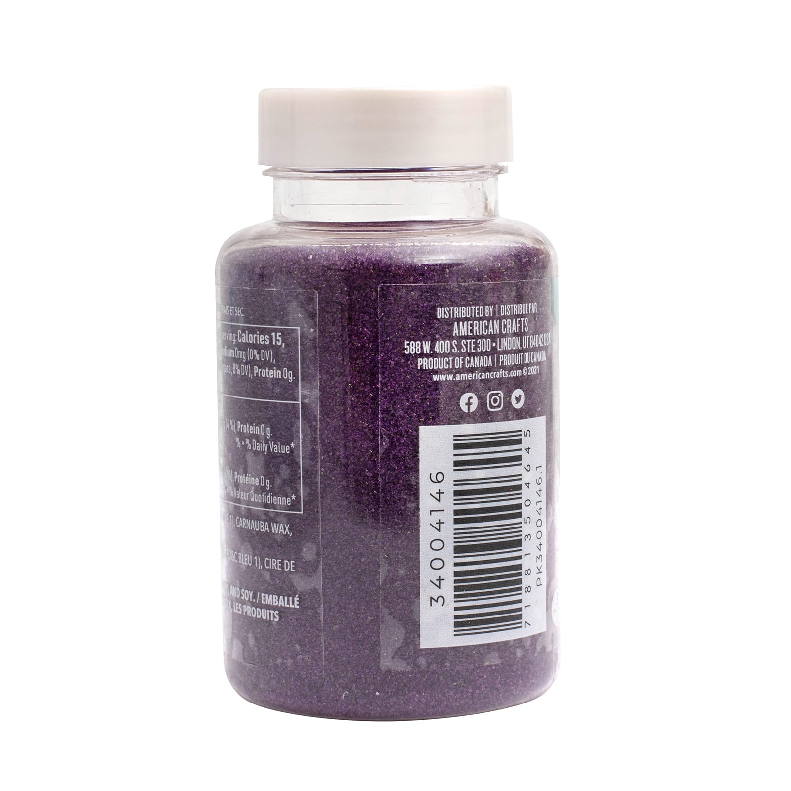 Craft and Party, Purple Glitter 1 Pound Bottled Craft Glitter for Craft and  Decoration (Purple)