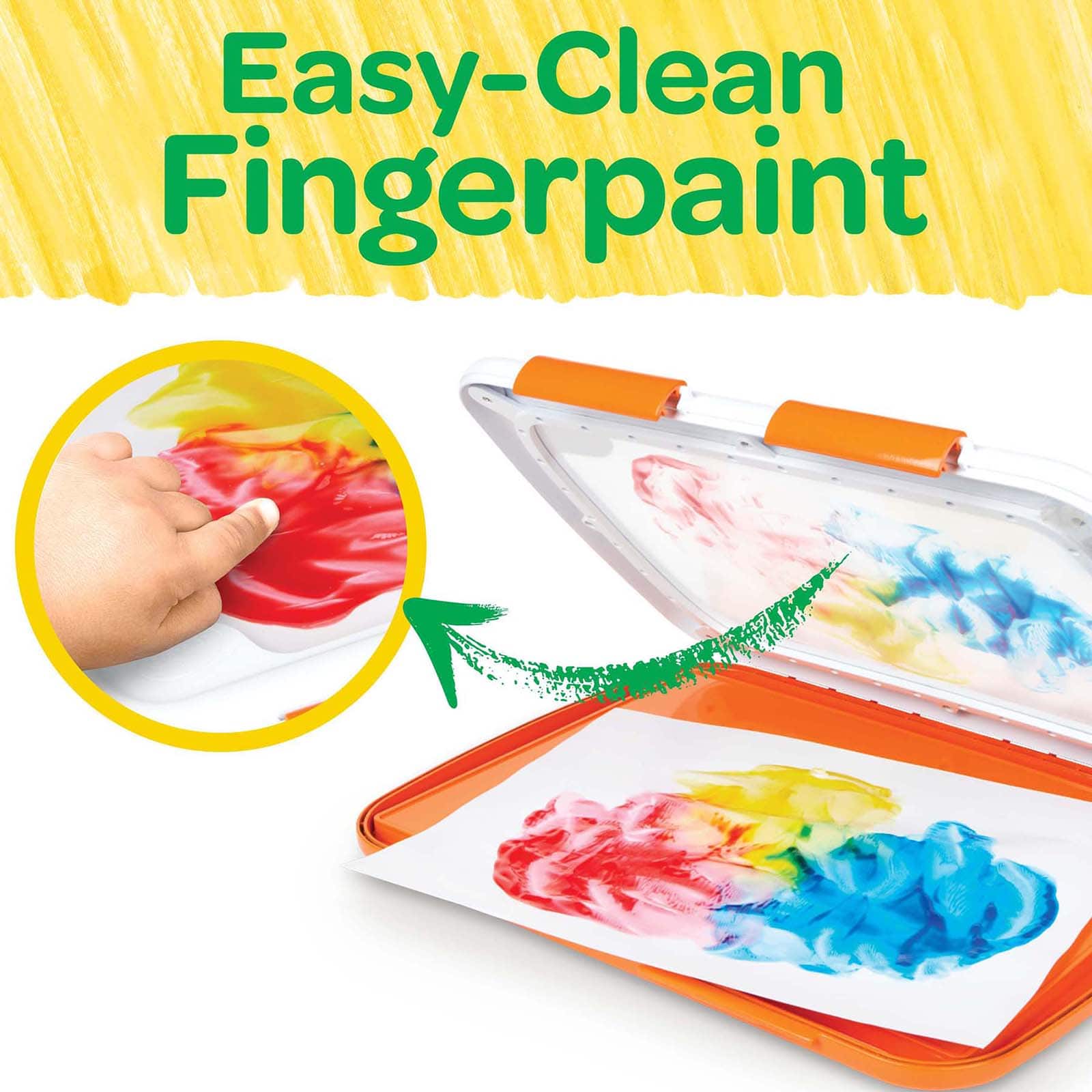 Crayola&#xAE; Easy-Clean Fingerpaint