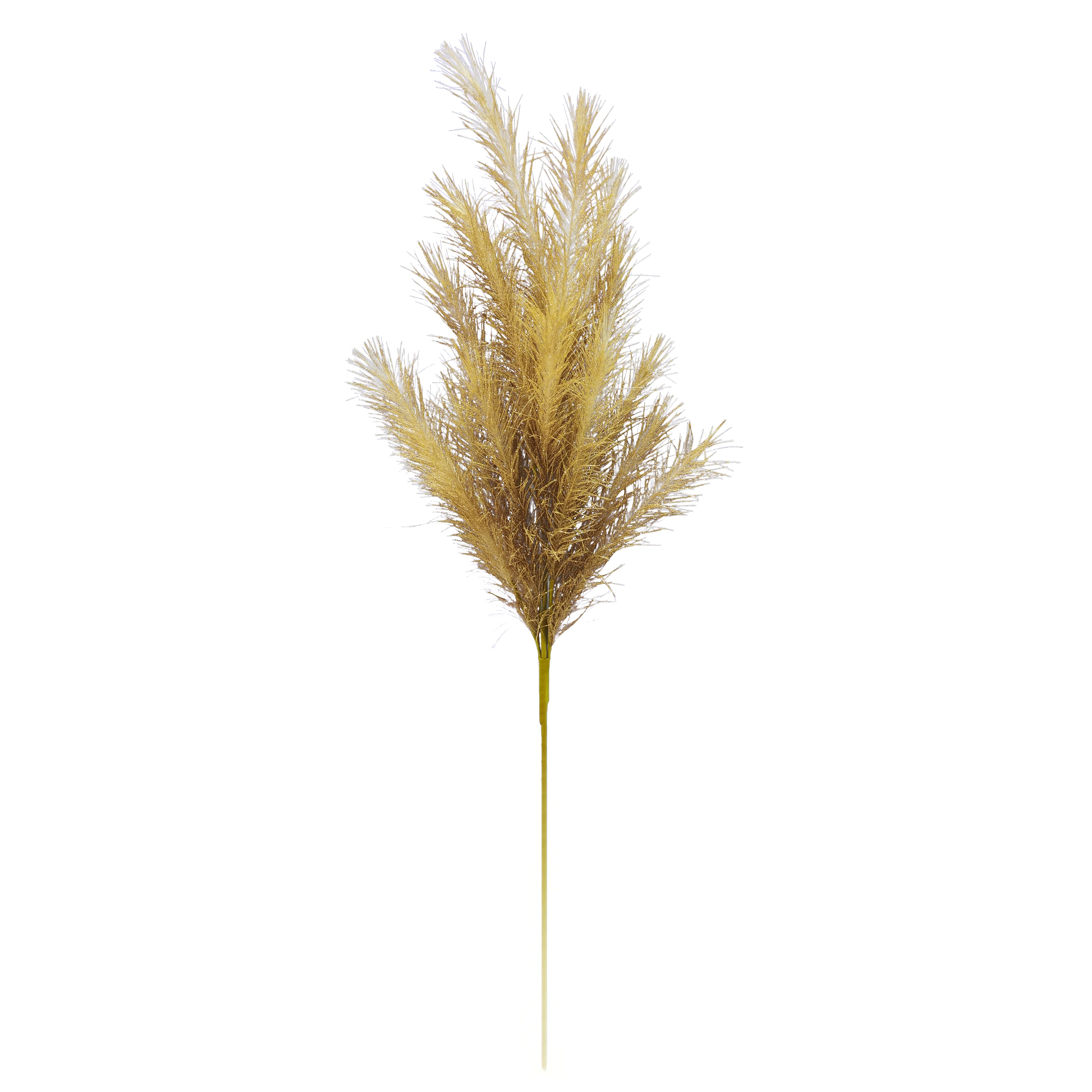 35&#x22; Glitter Pampas Stem by Ashland&#xAE;