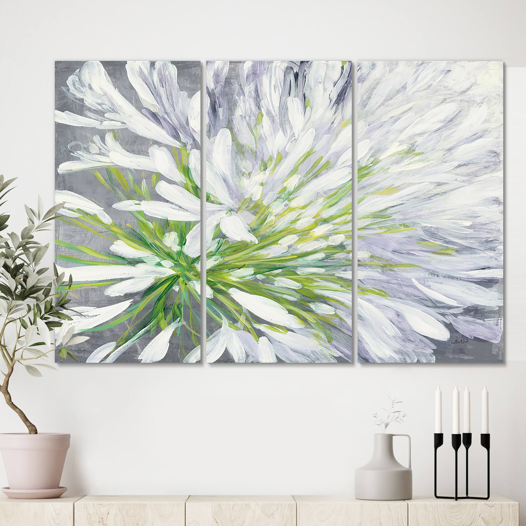 Designart - Flower Cleome Splash II
