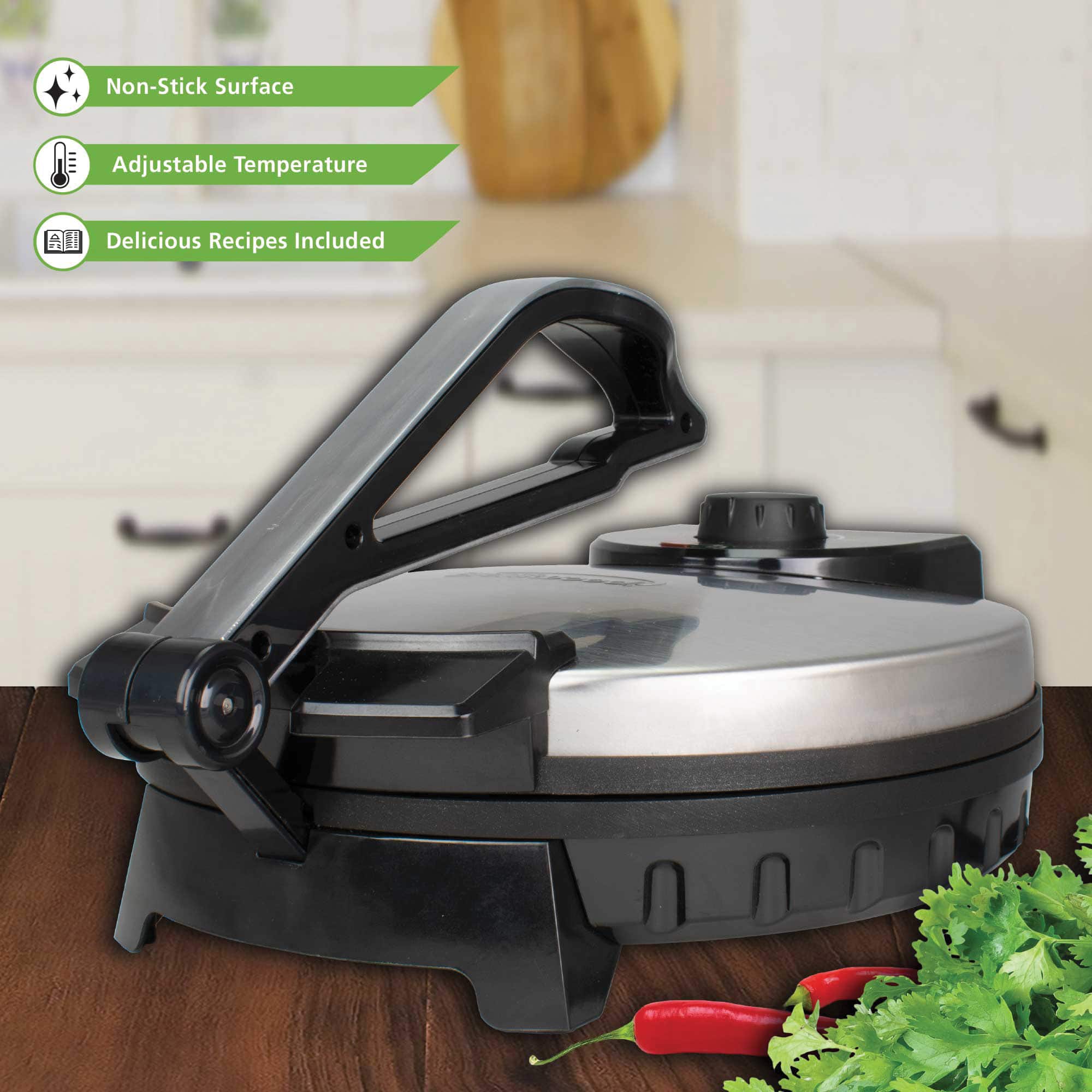 Brentwood 10&#x22; Nonstick Quesadilla Maker