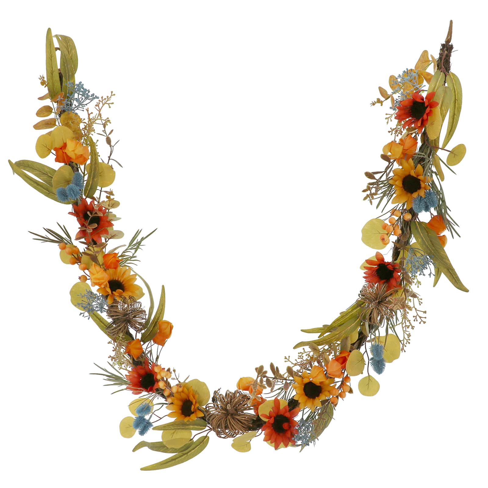 6ft. Sunflower &#x26; Pumpkin Garland by Ashland&#xAE;