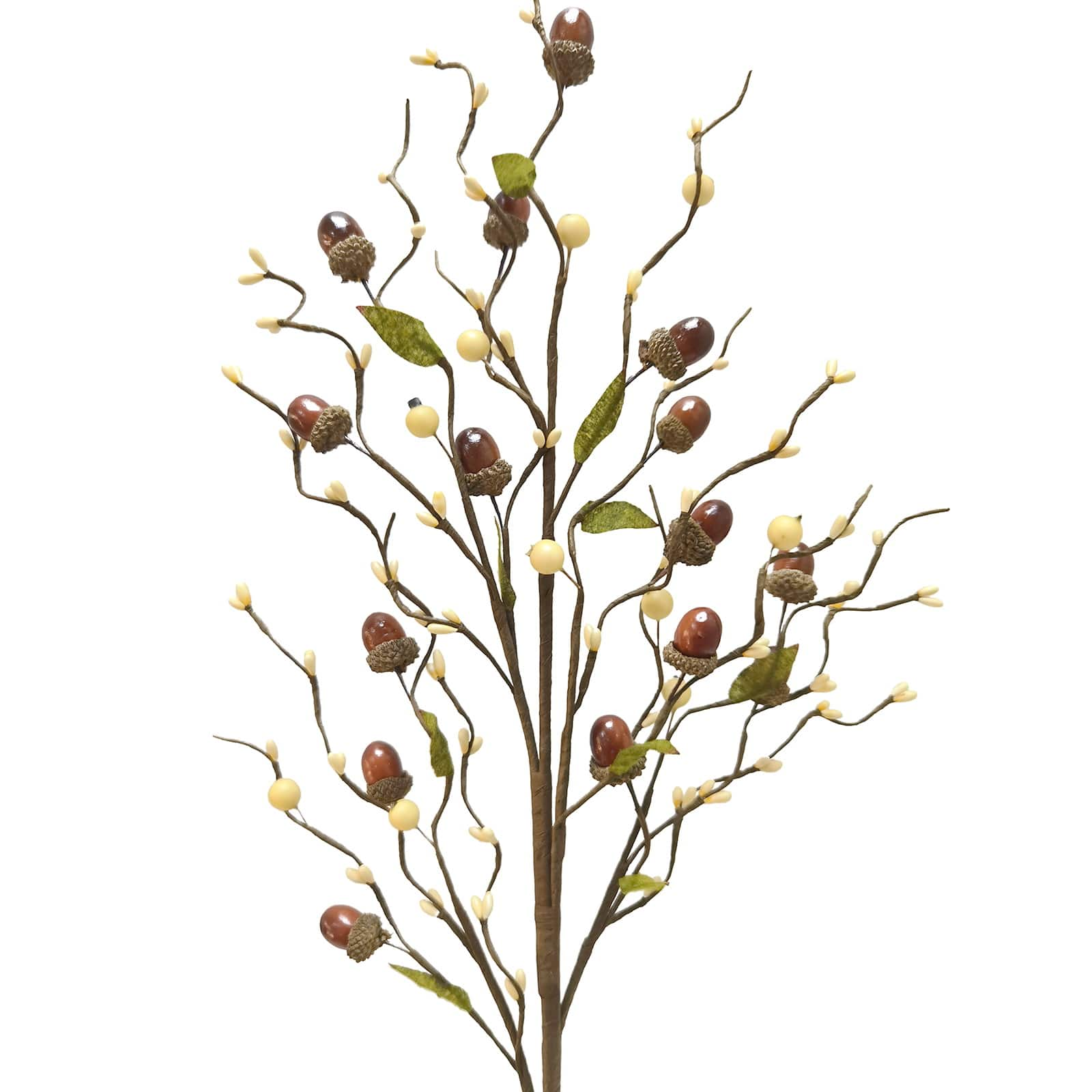 32&#x22; Brown &#x26; Cream Acorn Stem by Ashland&#xAE;