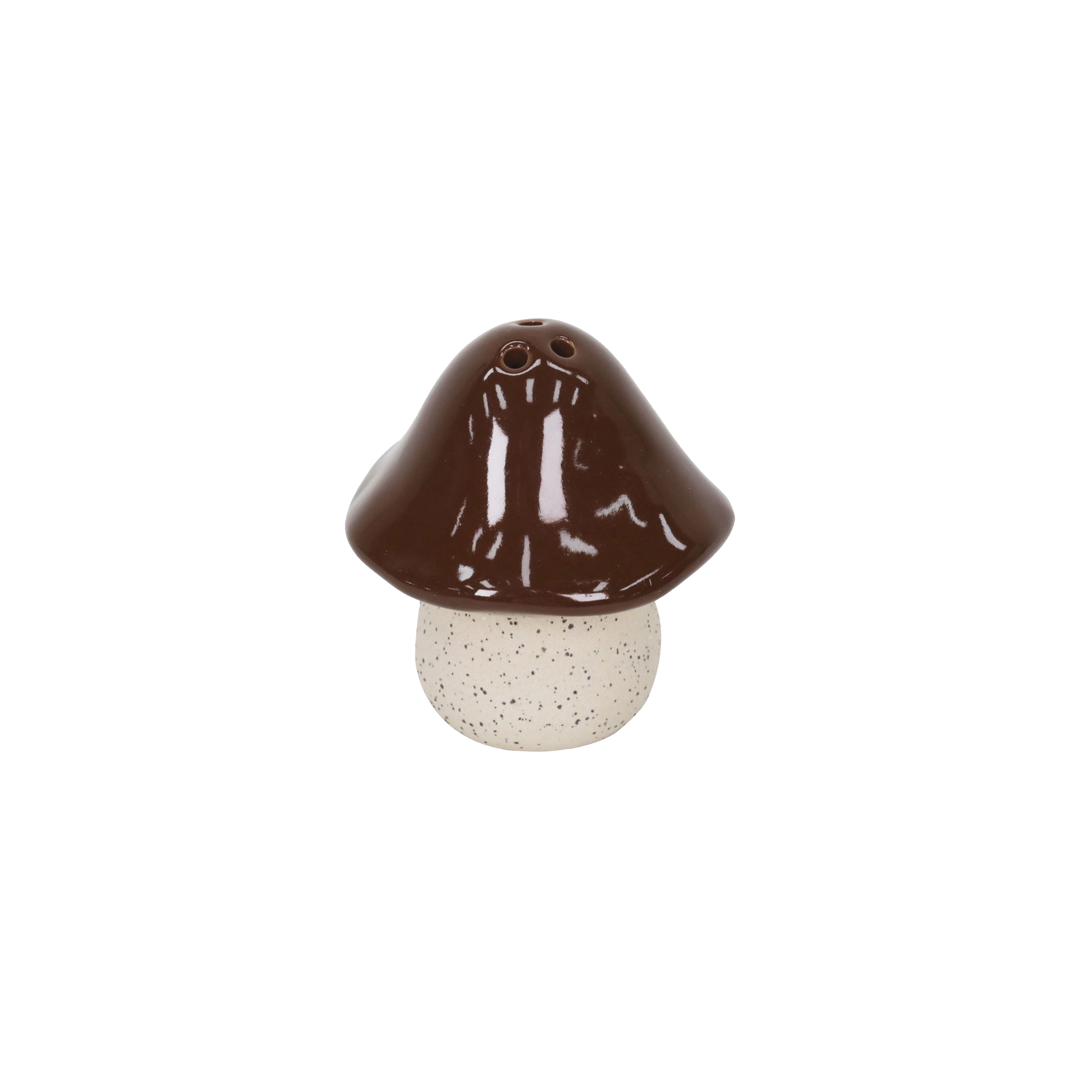 Mini Mushroom Ceramic Salt &#x26; Pepper Shaker Set by Ashland&#xAE;