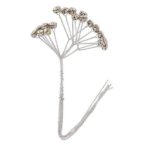 JAM Paper Kara's Kisses Regal Rhinestone Spray Accessory