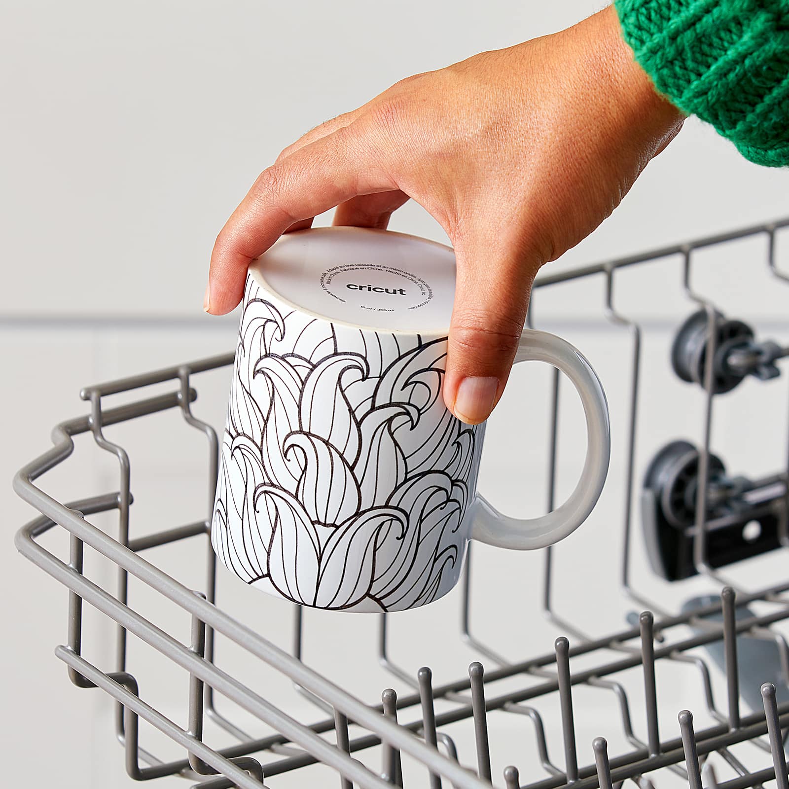 6 Packs: 6 ct. (36 total) Cricut® 12oz. White Ceramic Mug Blanks