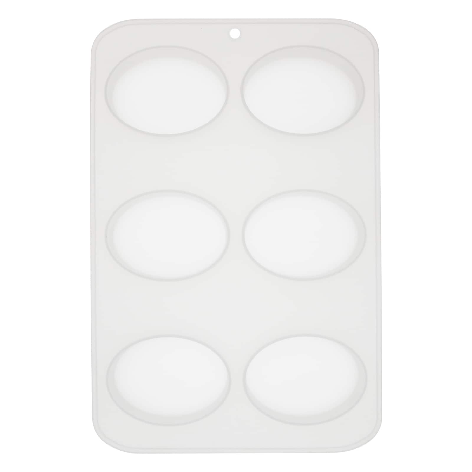Silicone Oval Soap Mold by Make Market&#xAE;