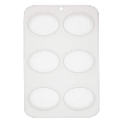 Bramble Berry 4 Cavity Snowflake Silicone Mold in White | 7 x 7 x 1.5 | Michaels