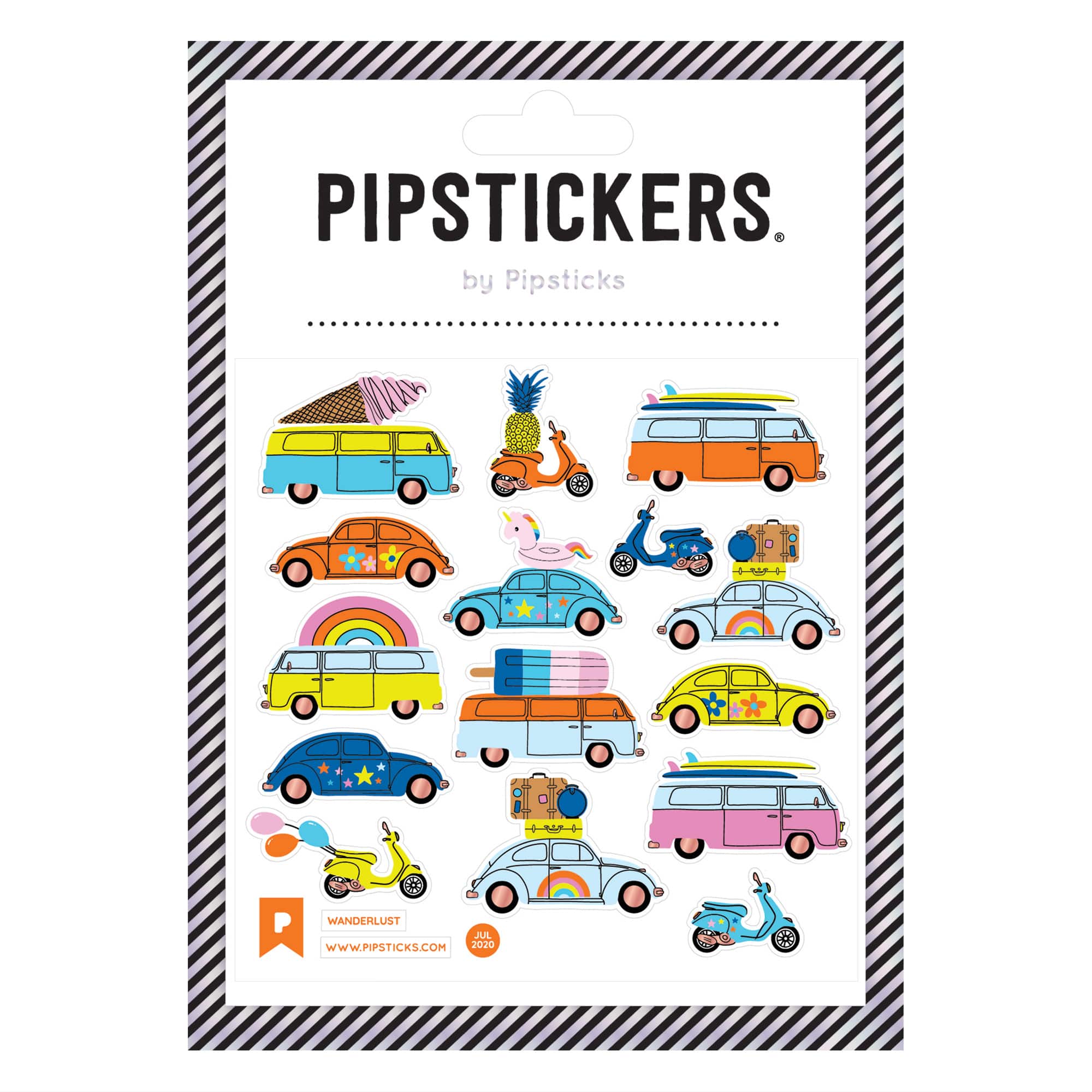 Pipsticks Wanderlust Sticker Book