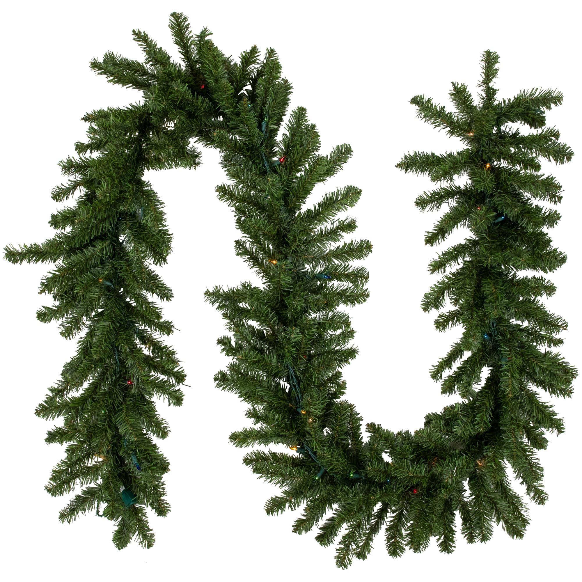 9ft. Pre-Lit Canadian Pine Christmas Garland