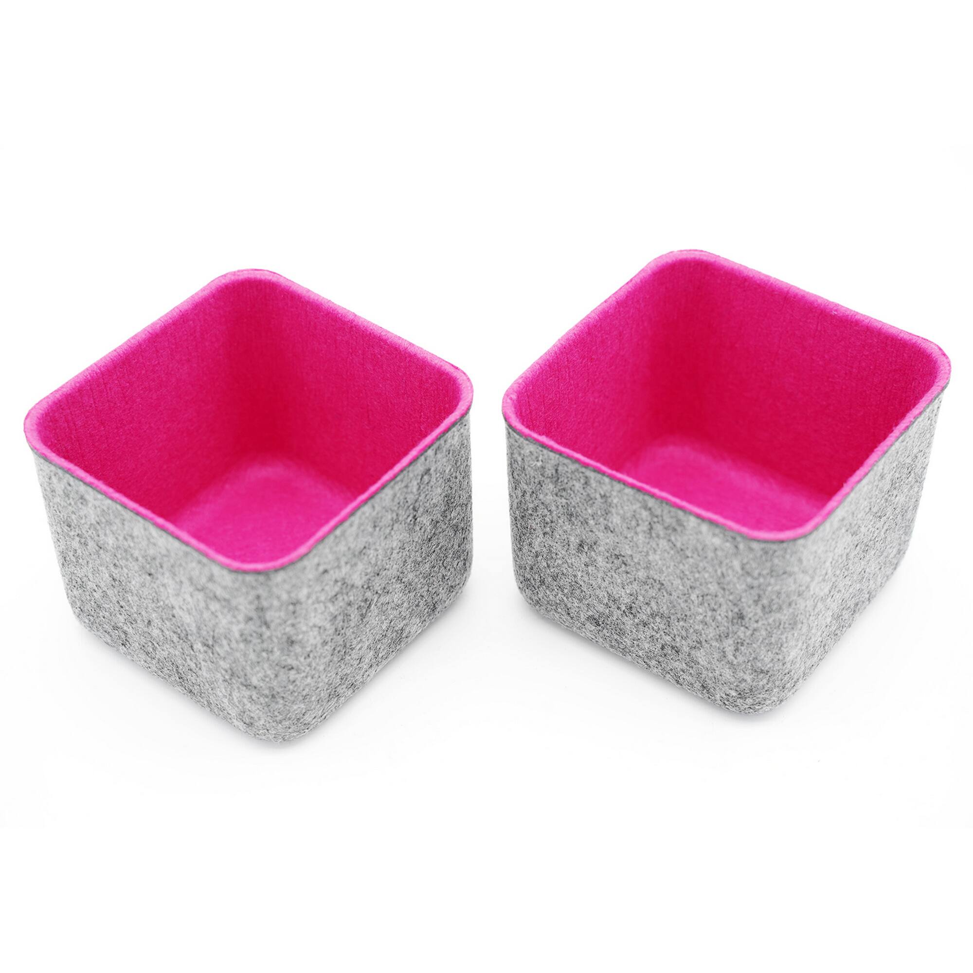 Welaxy Felt 2 Piece Storage Cubes