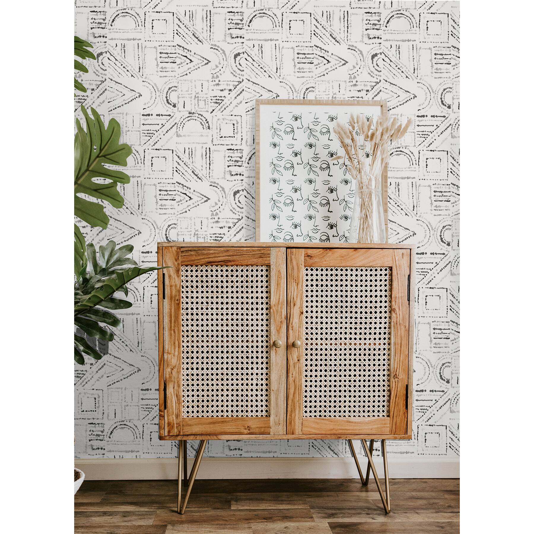 RoomMates Brisbane Peel & Stick Wallpaper