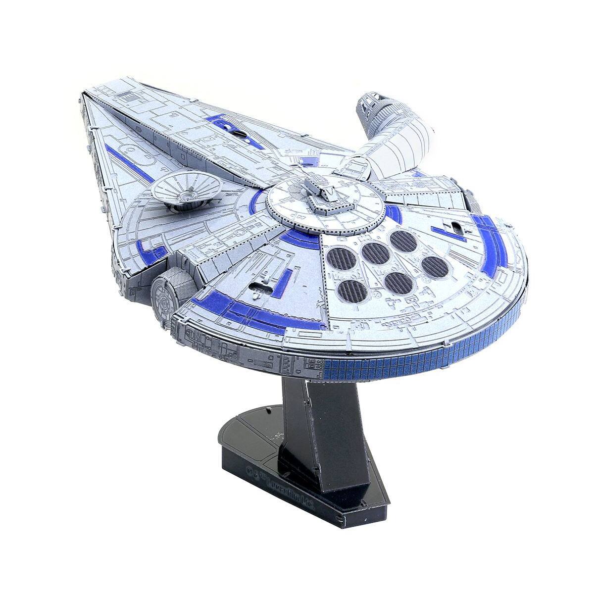Fascinations ICONX Star Wars Solo Lando's Millennium Falcon 3d Metal Model Kit for sale online 