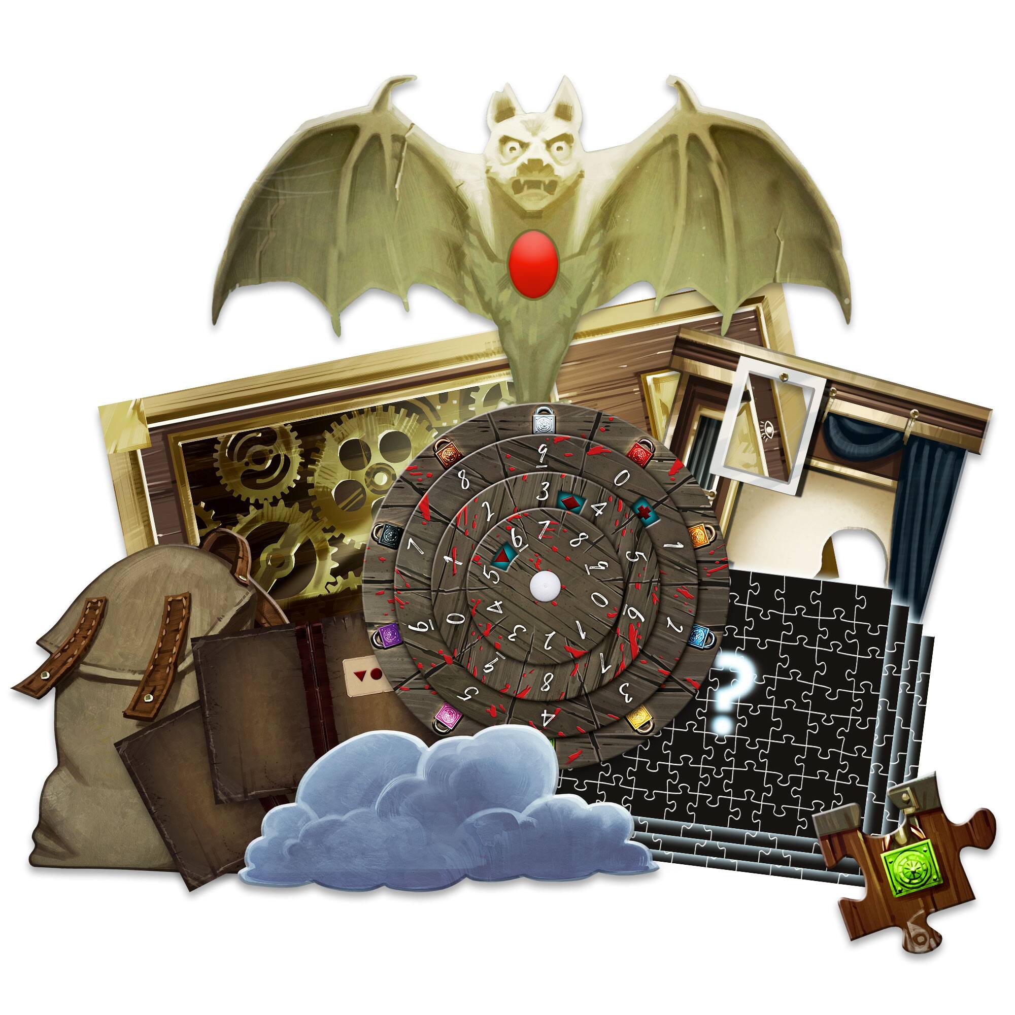 Thames & Kosmos EXIT: Nightfall Manor (with Puzzle) Game