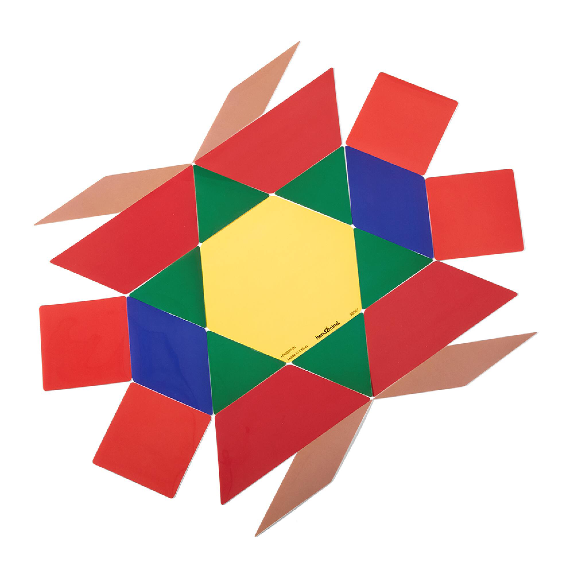 Hand2mind® Pattern Blocks Demonstration Clings