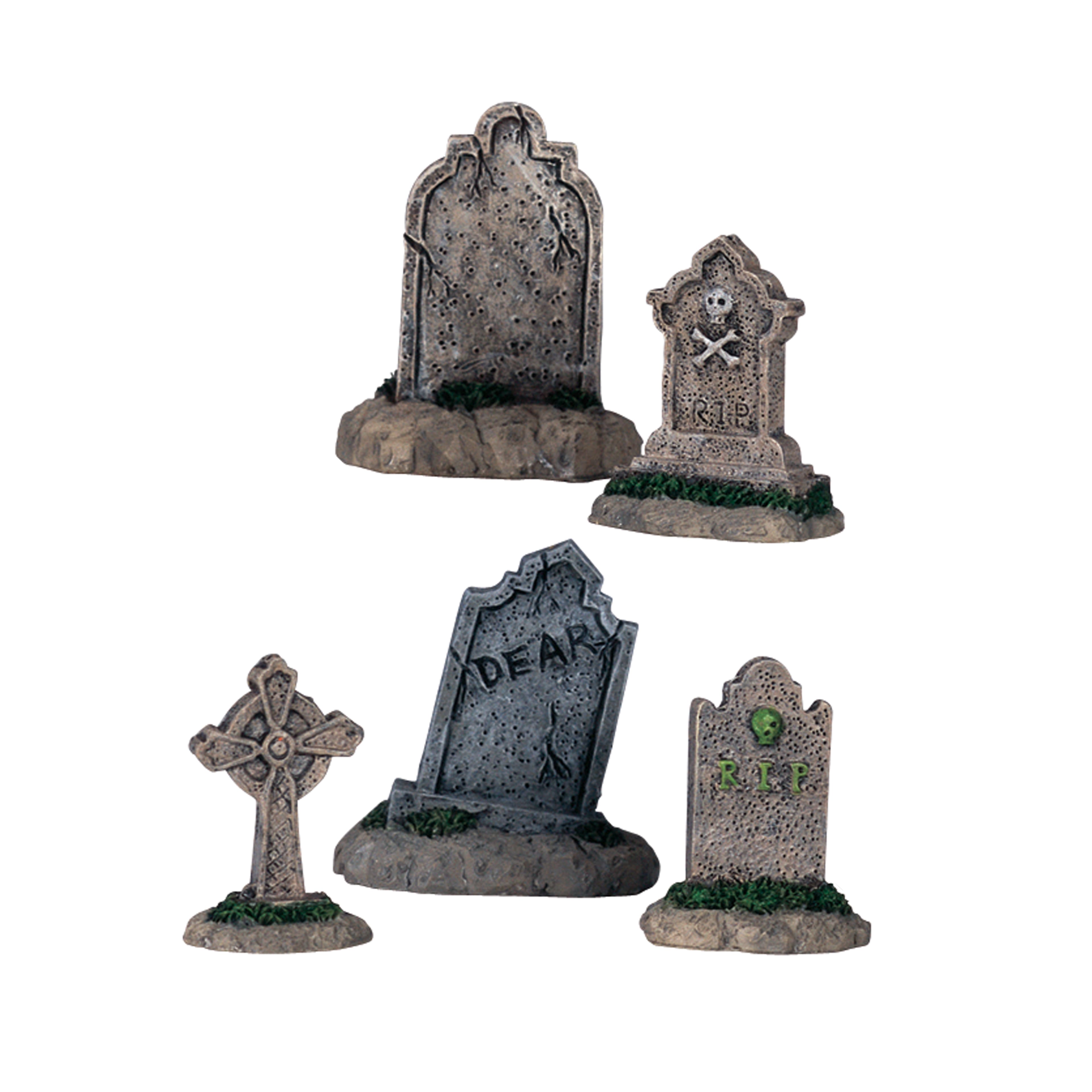 Lemax® Spooky Town® 5 Piece Tombstone Set