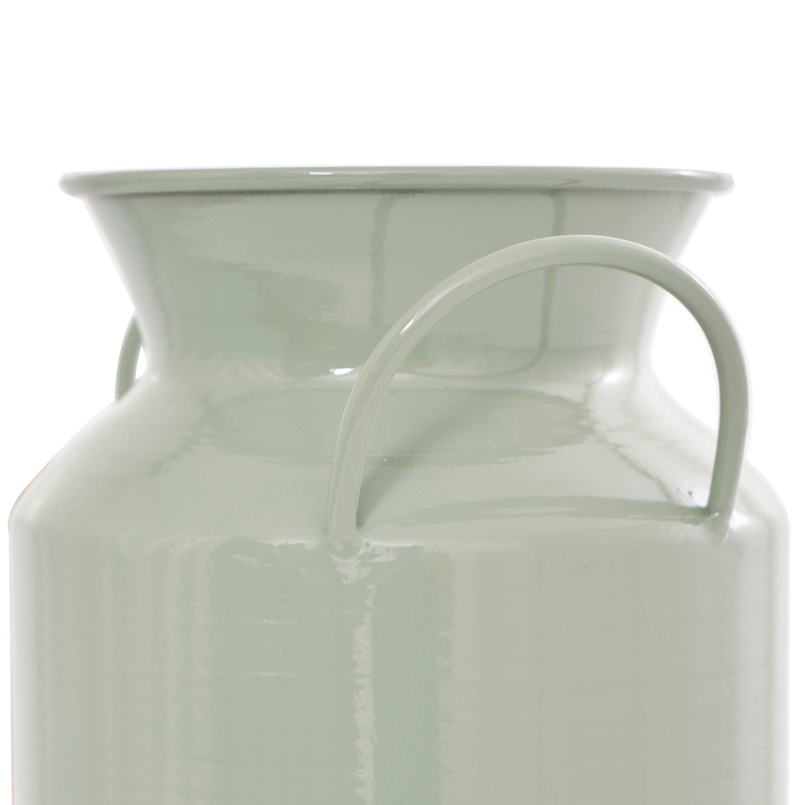 Multicolored Metal Jug Vase with Handles Set