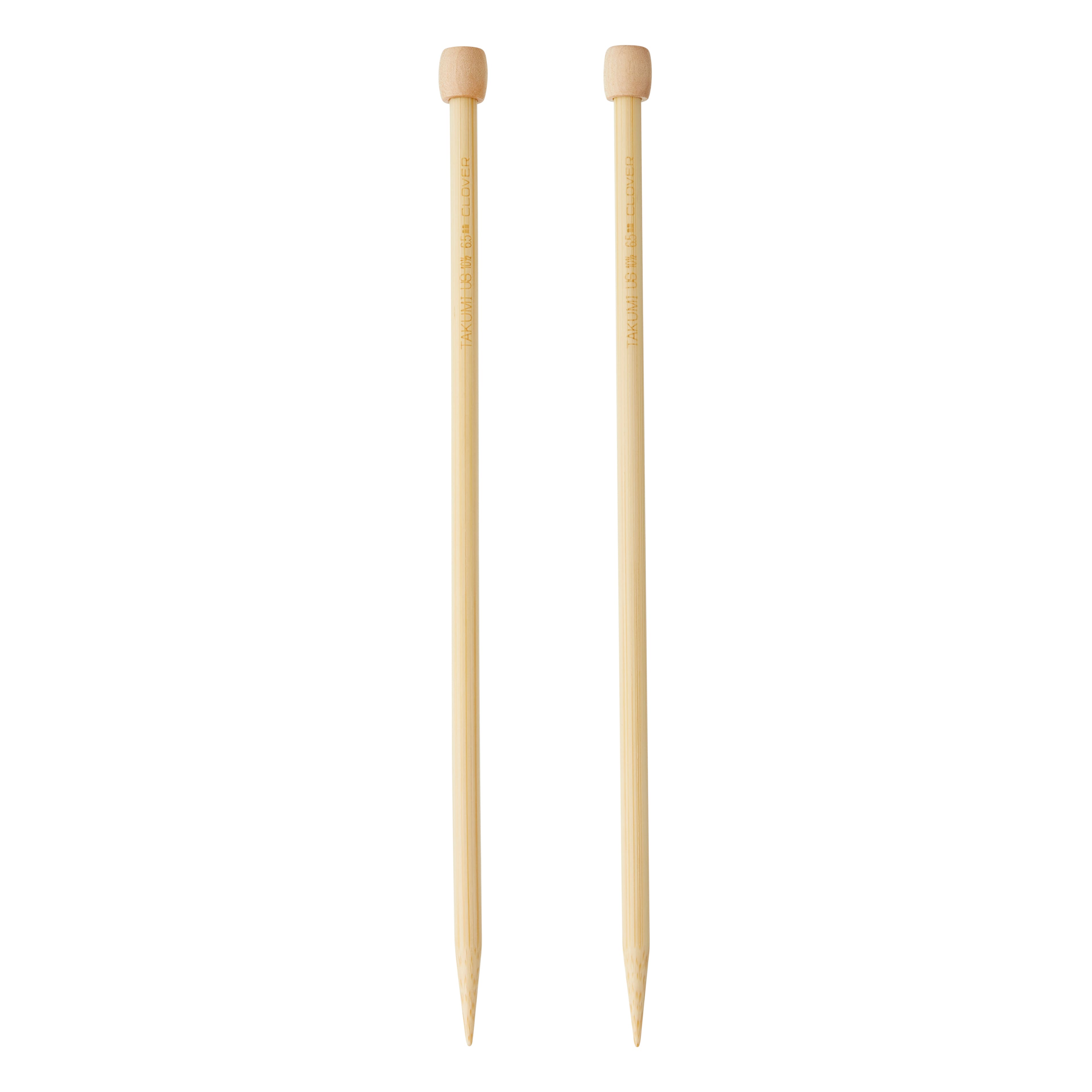 Clover Takumi® 9" Bamboo Knitting Needles Michaels