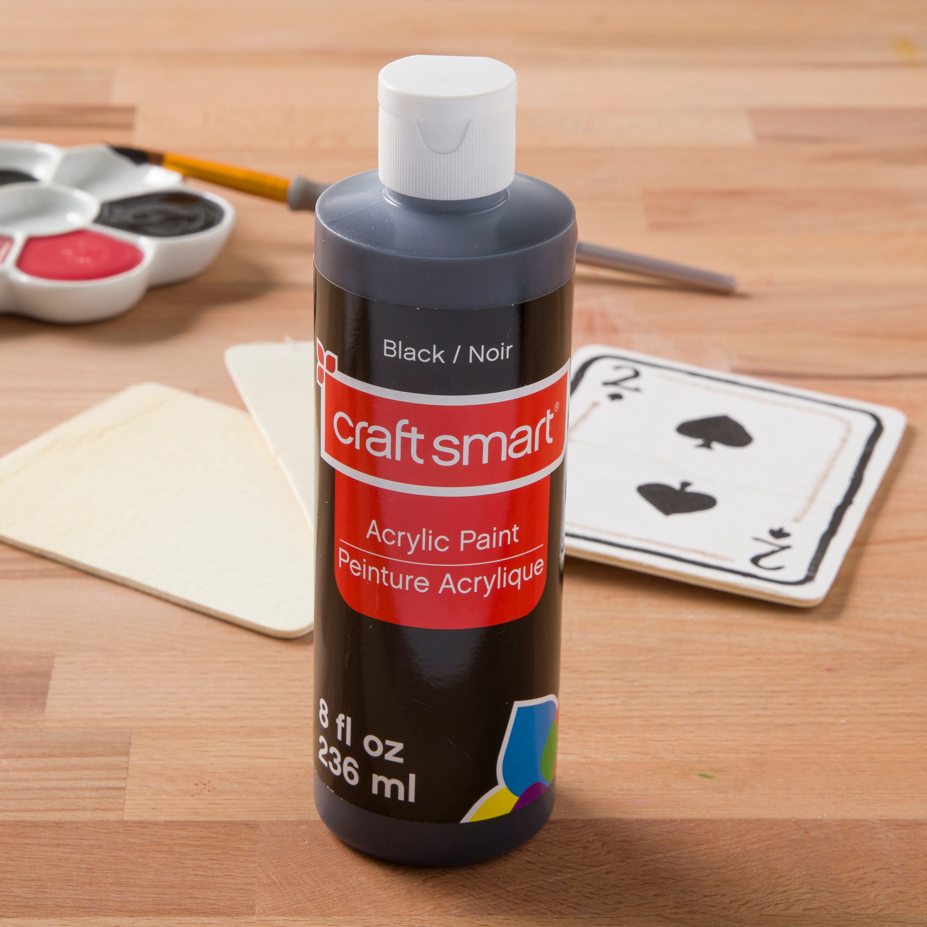 Craft Smart michaels bulk 8 pack: acrylic paint by craft smart, 8oz.