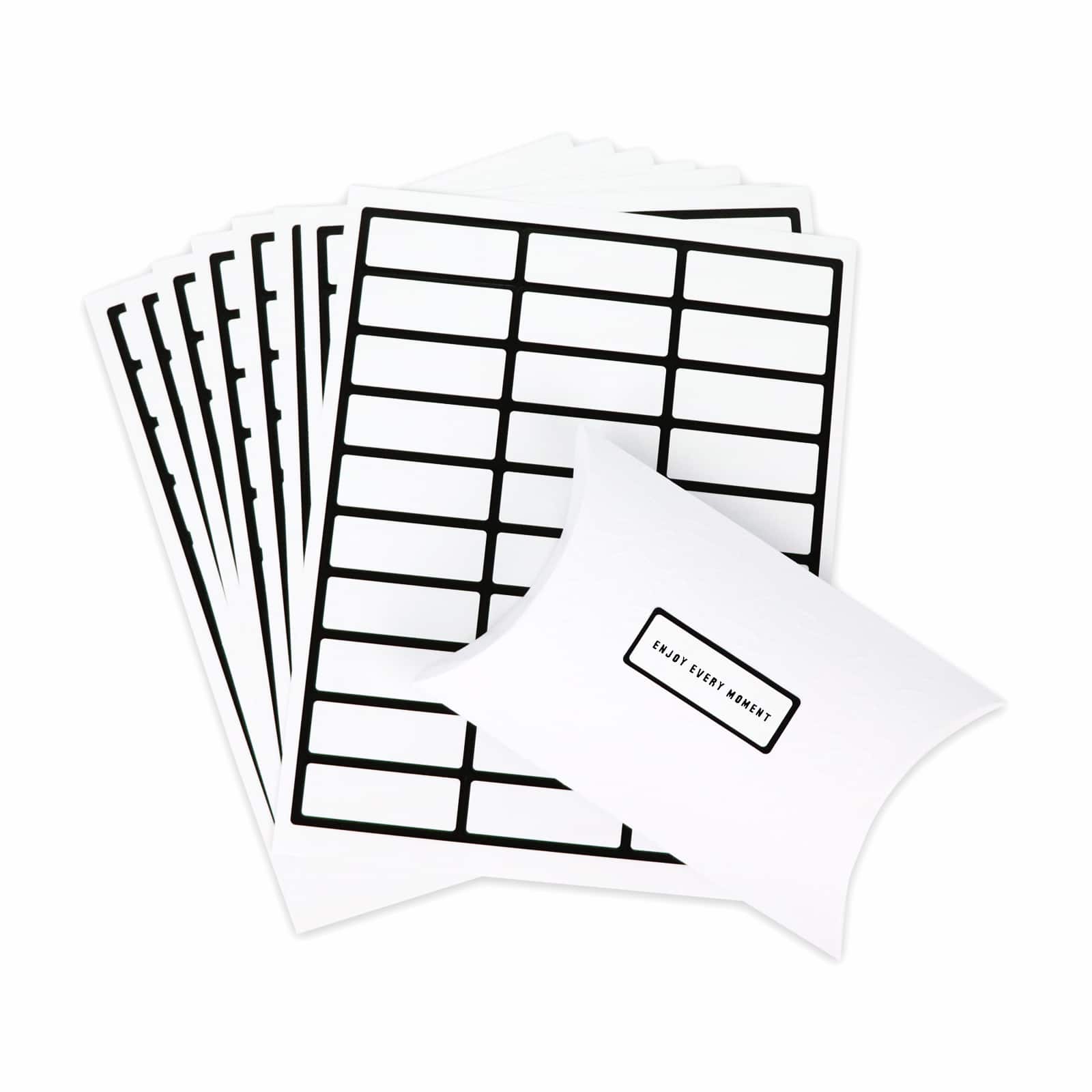 Black Border Address Label Stickers by Recollections&#x2122;
