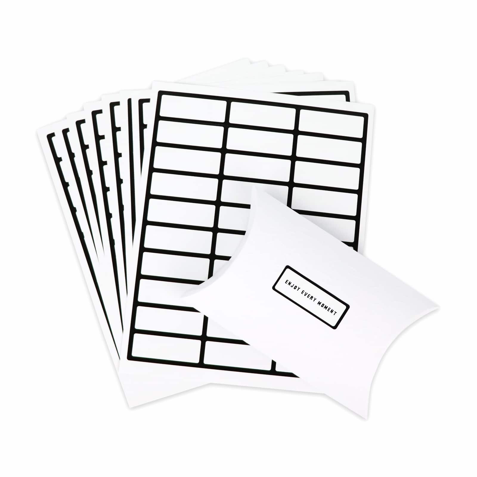 12 Packs: 240 ct. (2,880 total) Black Border Address Label Stickers by Recollections™