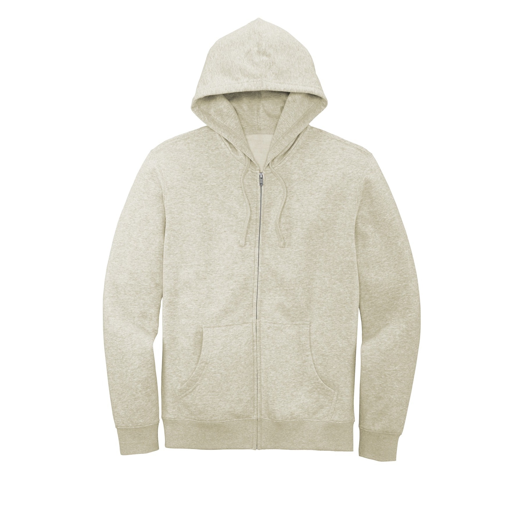 District® V.I.T.™ Heathered Fleece Full-Zip Hoodie