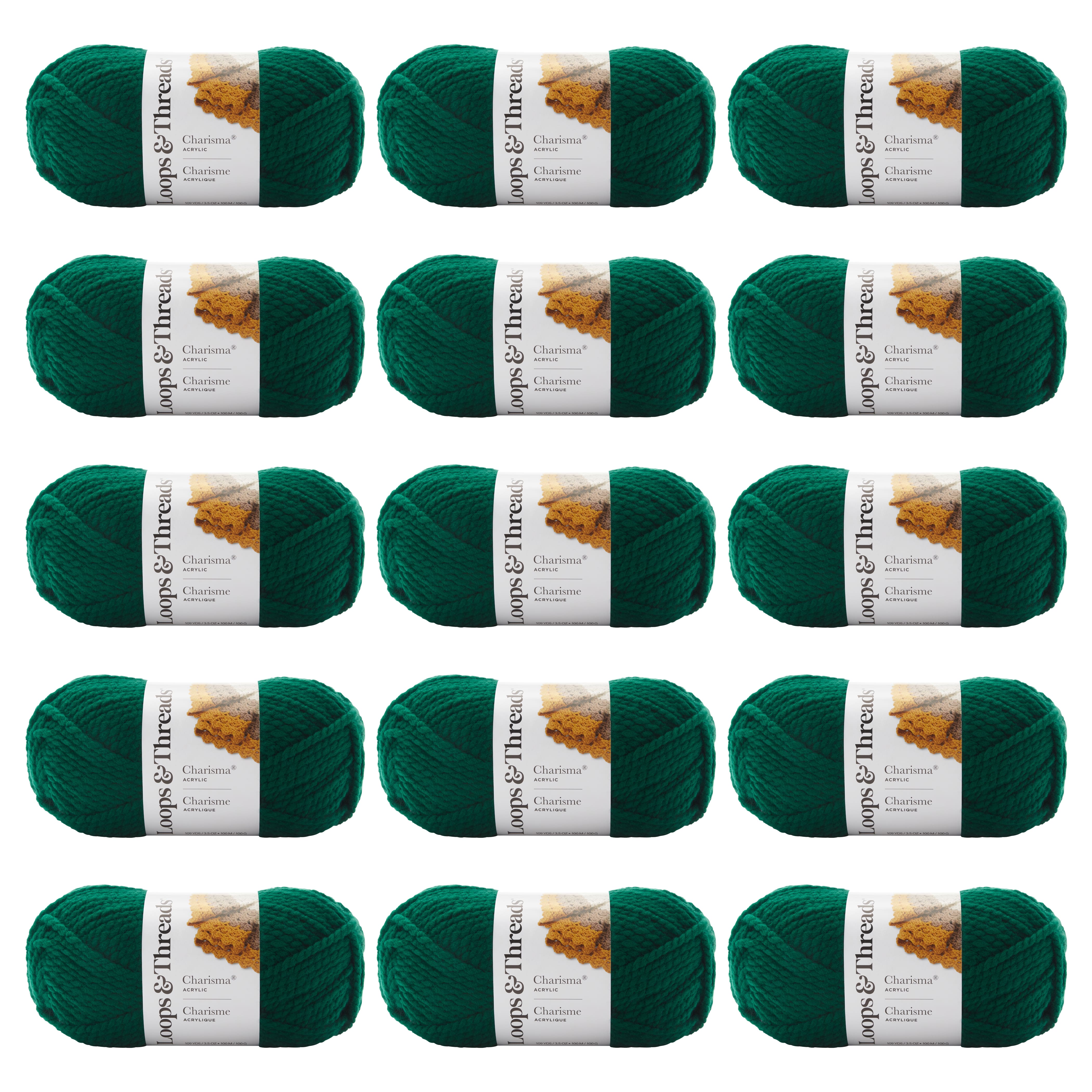 15 Pack: Charisma&#xAE; Yarn by Loops &#x26; Threads&#xAE;