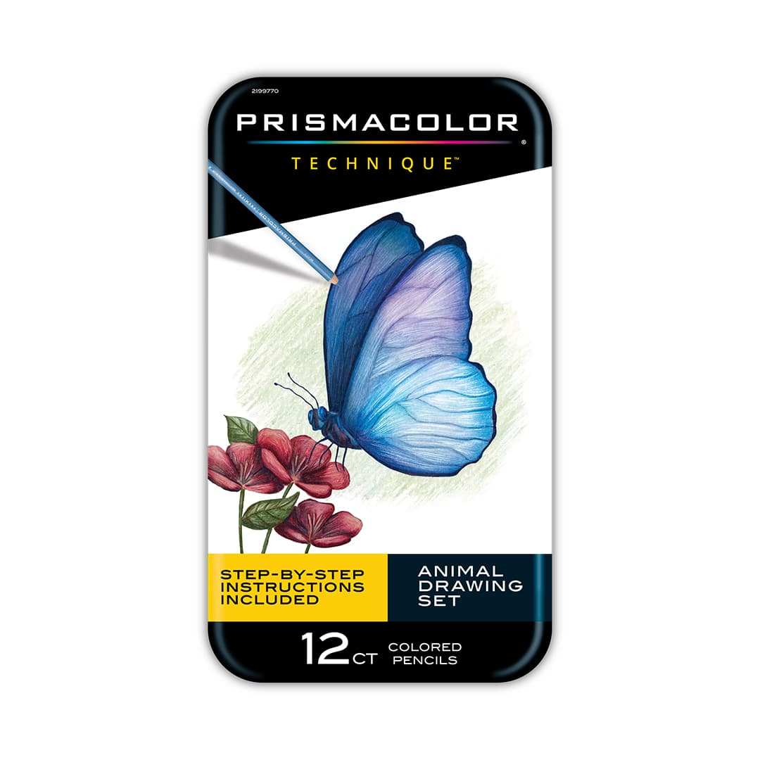 Prismacolor&#xAE; Technique&#x2122; 12-Piece Animal Drawing Set