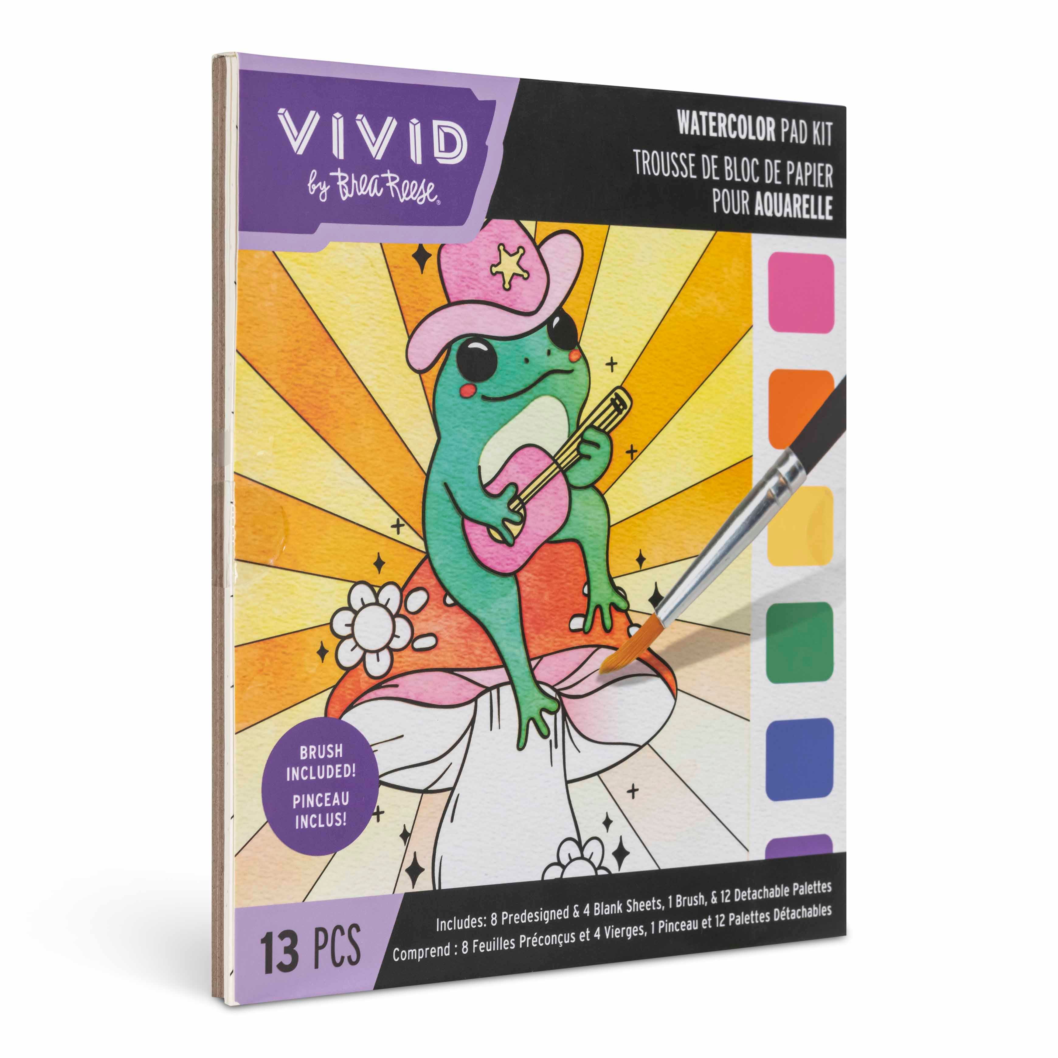 VIVID by Brea Reese&#xAE; Western Watercolor Pad Kit