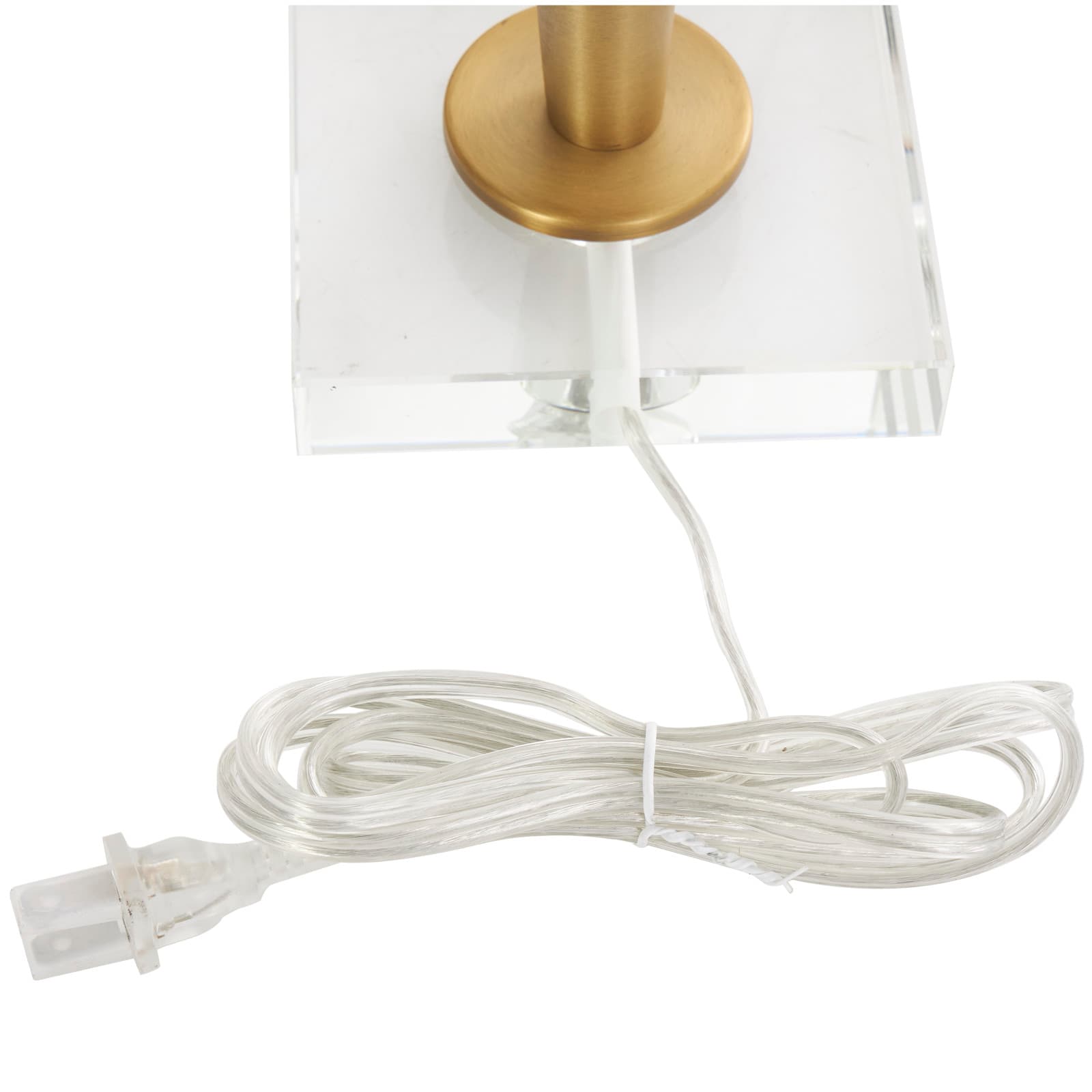 2ft. Gold Metal Inverted Cone Shaped Accent Lamp