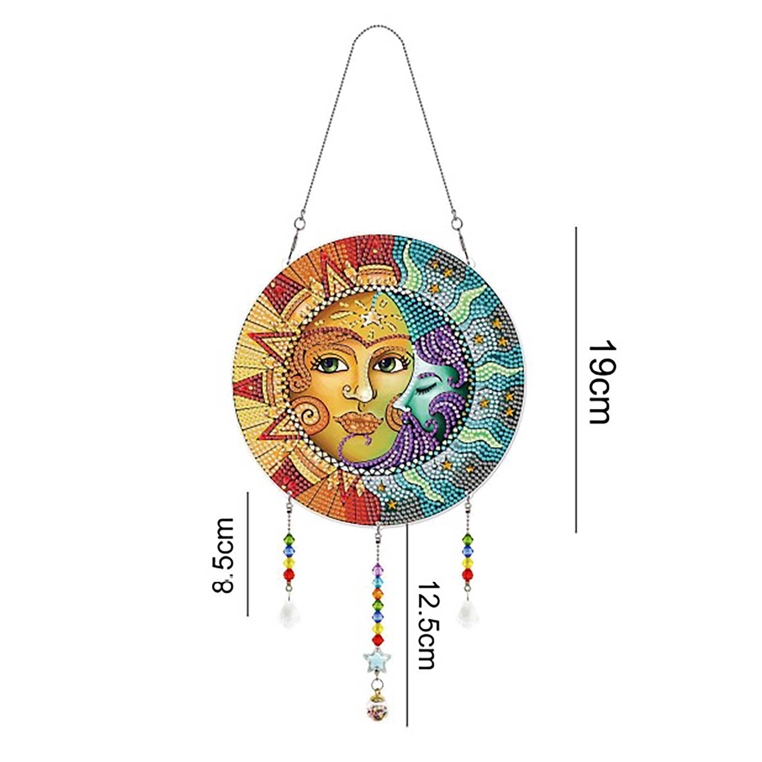 Sparkly Selections Sun and Moon Wall Hanger Diamond Painting