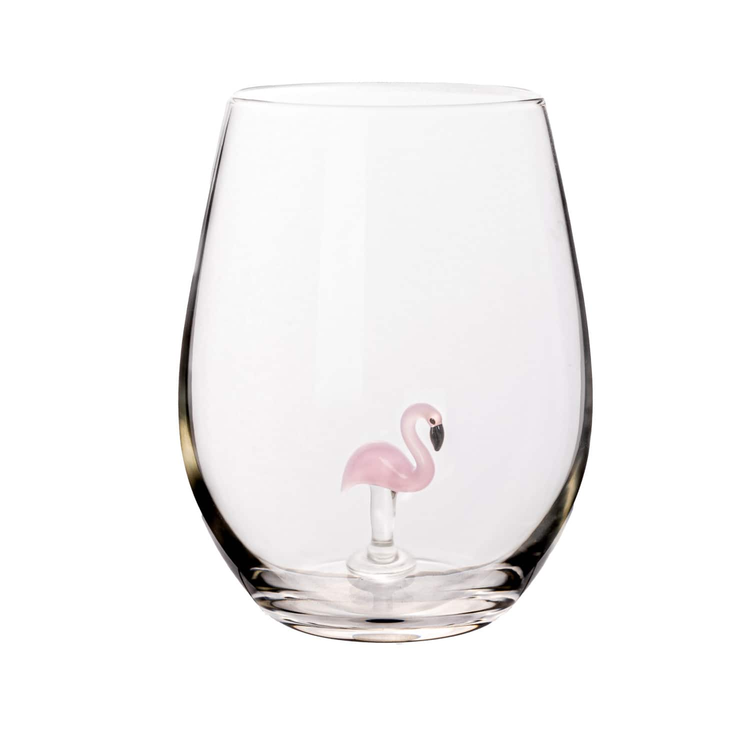 4.75&#x22; Round Stemless Wine Glass Set