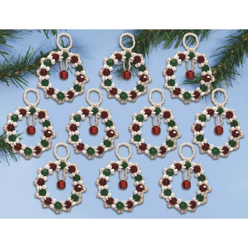 Design Works&#x2122; Ring In The Season Beaded Ornament Kit