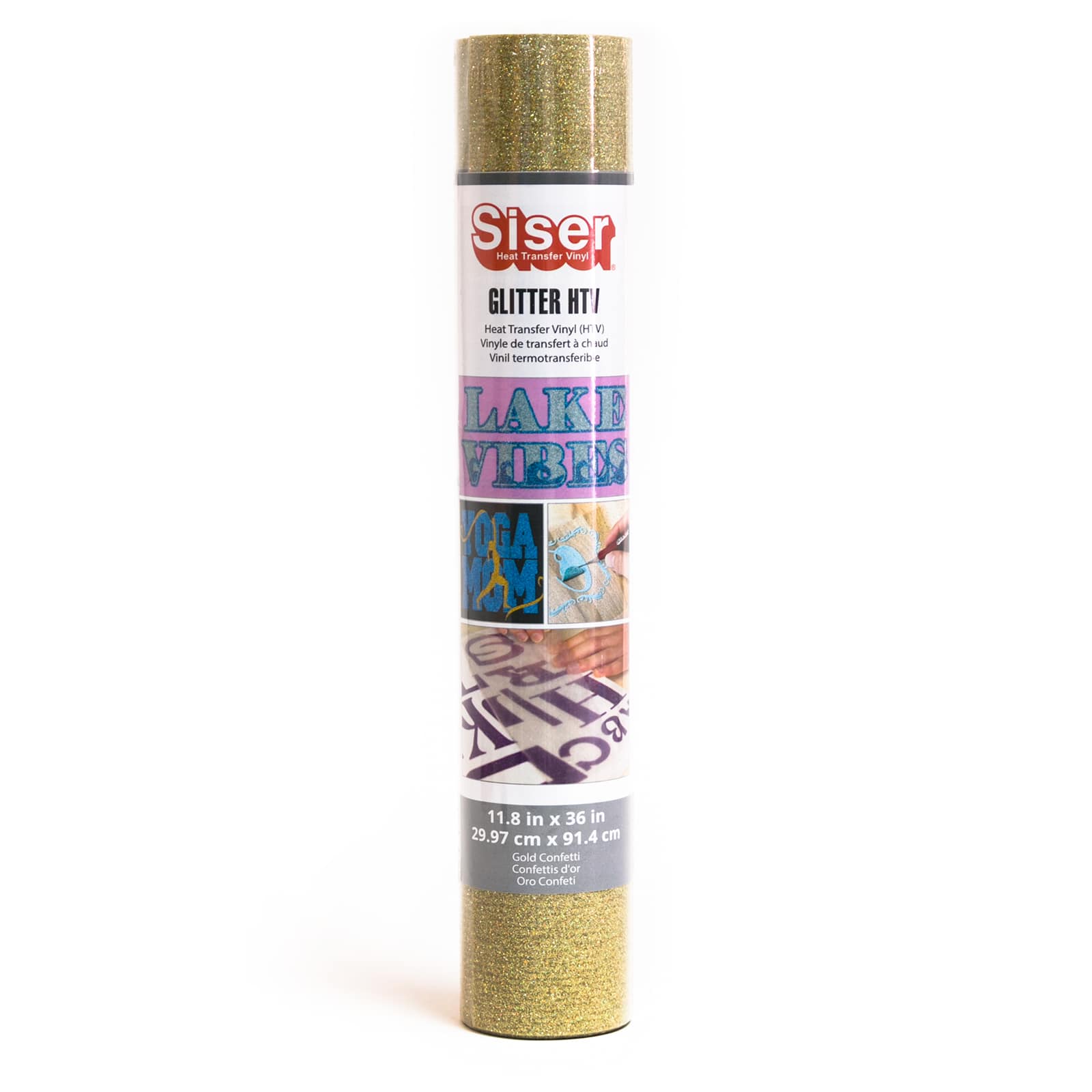 8 Pack: Siser® Glitter Heat Transfer Vinyl