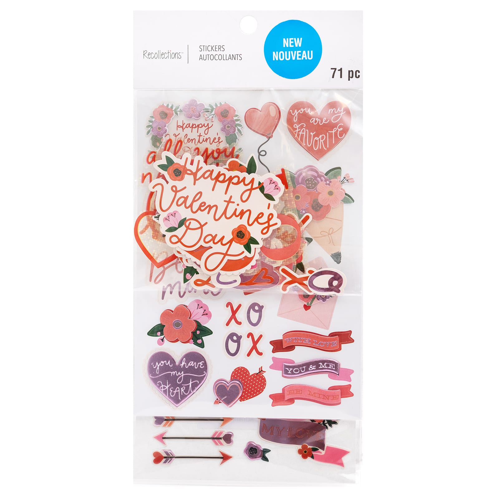 Valentine's Day Holiday Stickers by Recollections | Michaels