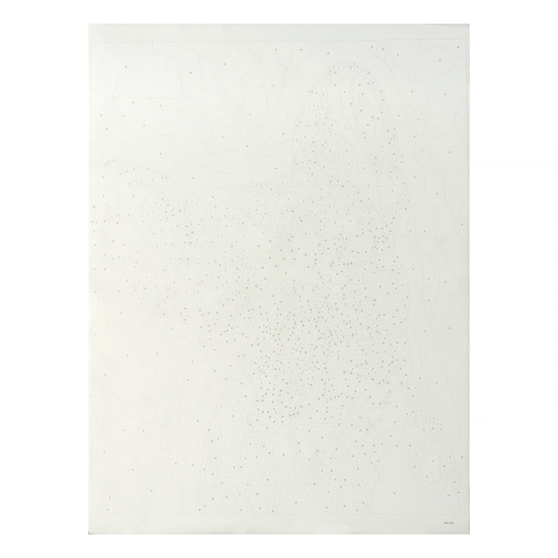 16" x 20" Frenchie Paint-by-Number Kit with Wood Display Hanger by Artist's Loft®