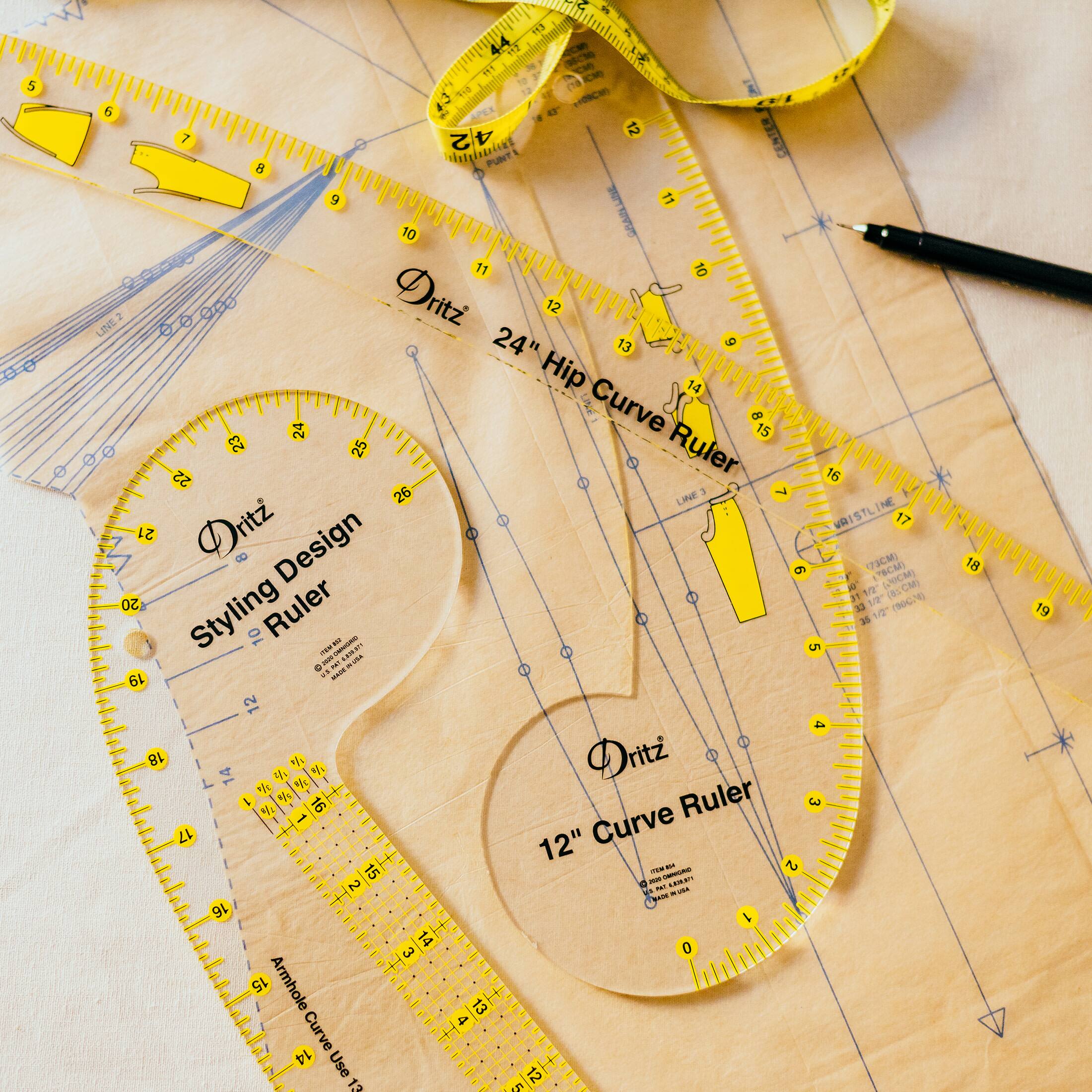 Dritz® Design Ruler Trio Set | Tape Measures & Rulers | Michaels