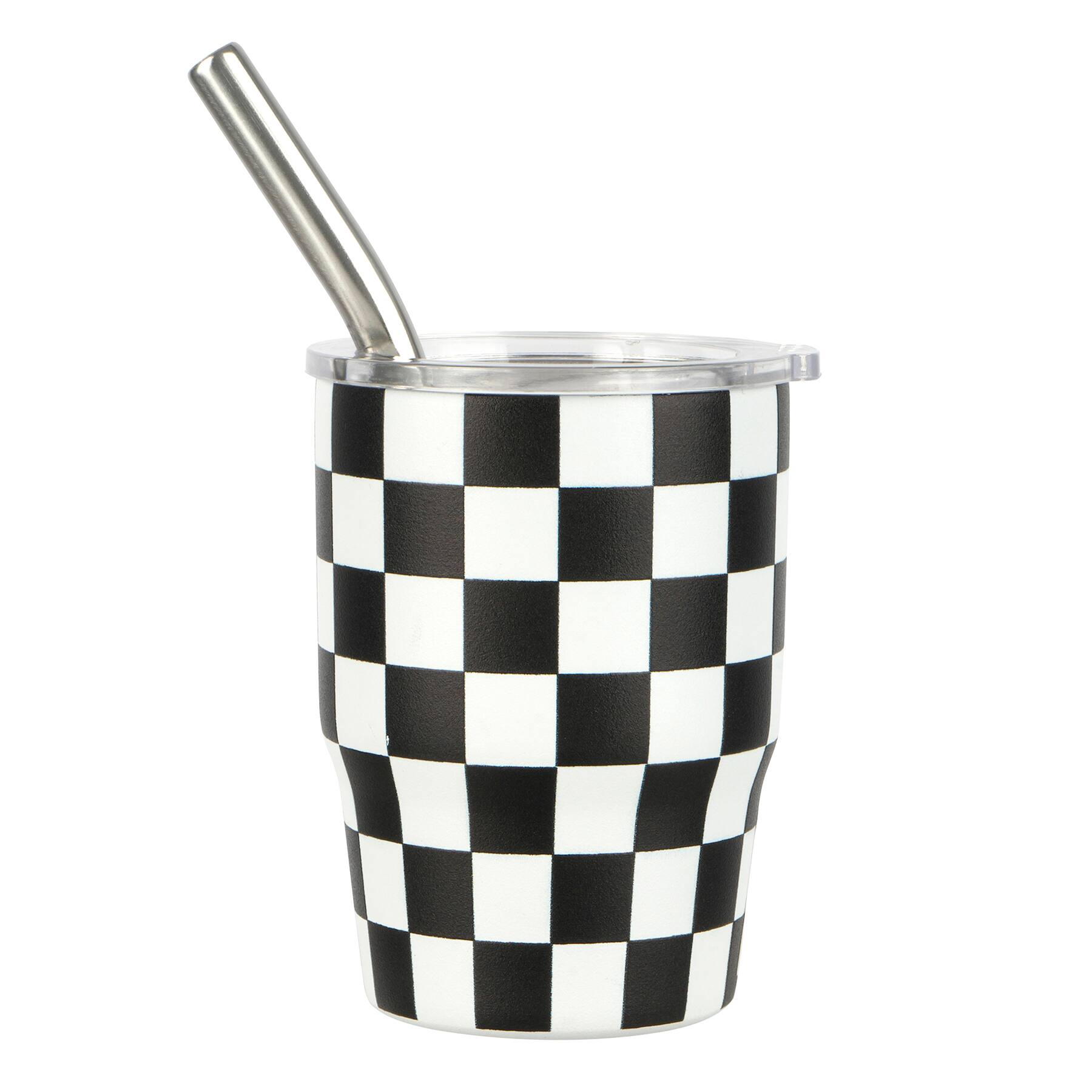 3oz. Mini Check Stainless Steel Insulated Tumbler by Ashland®