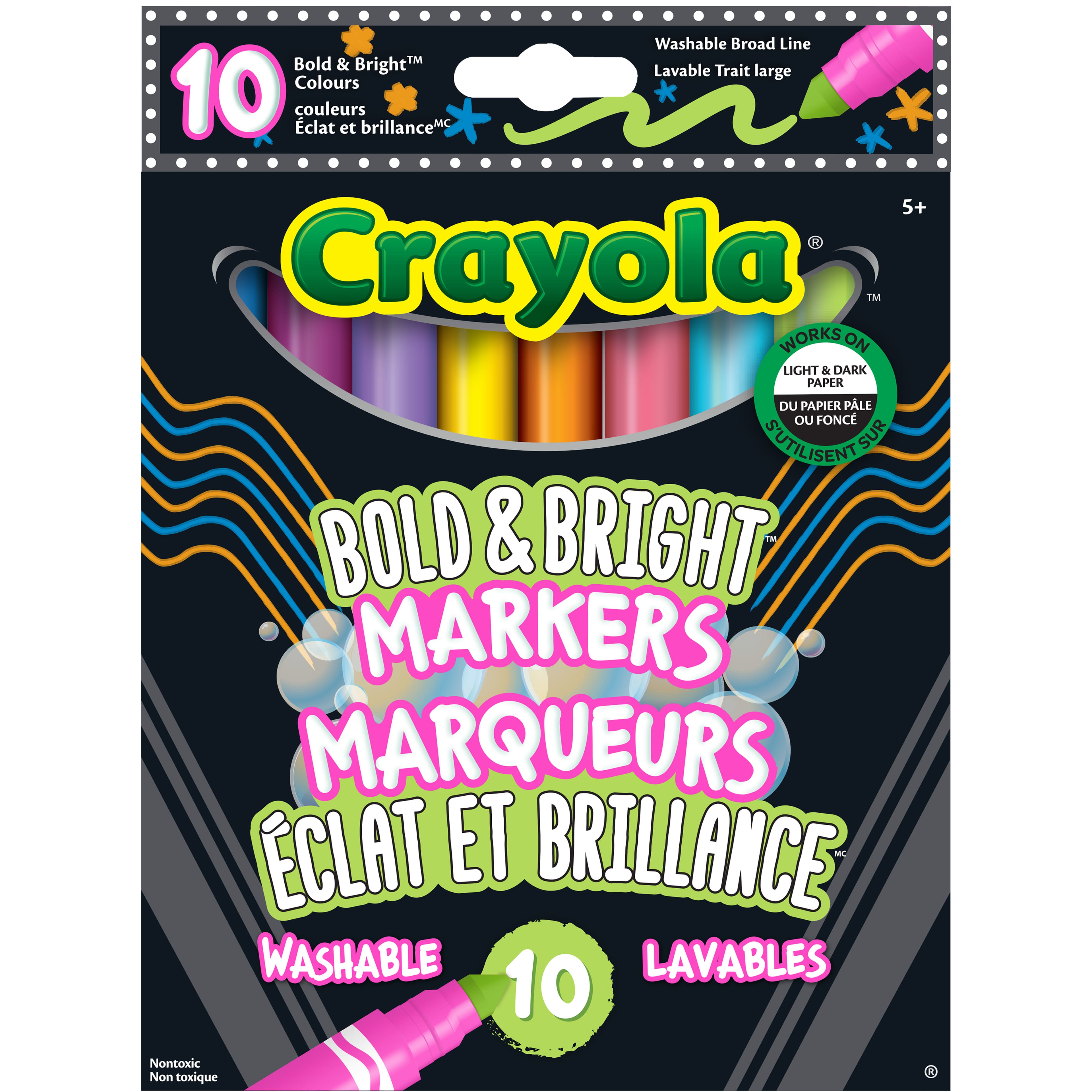 Crayola® Bold & Bright Broad Line Markers