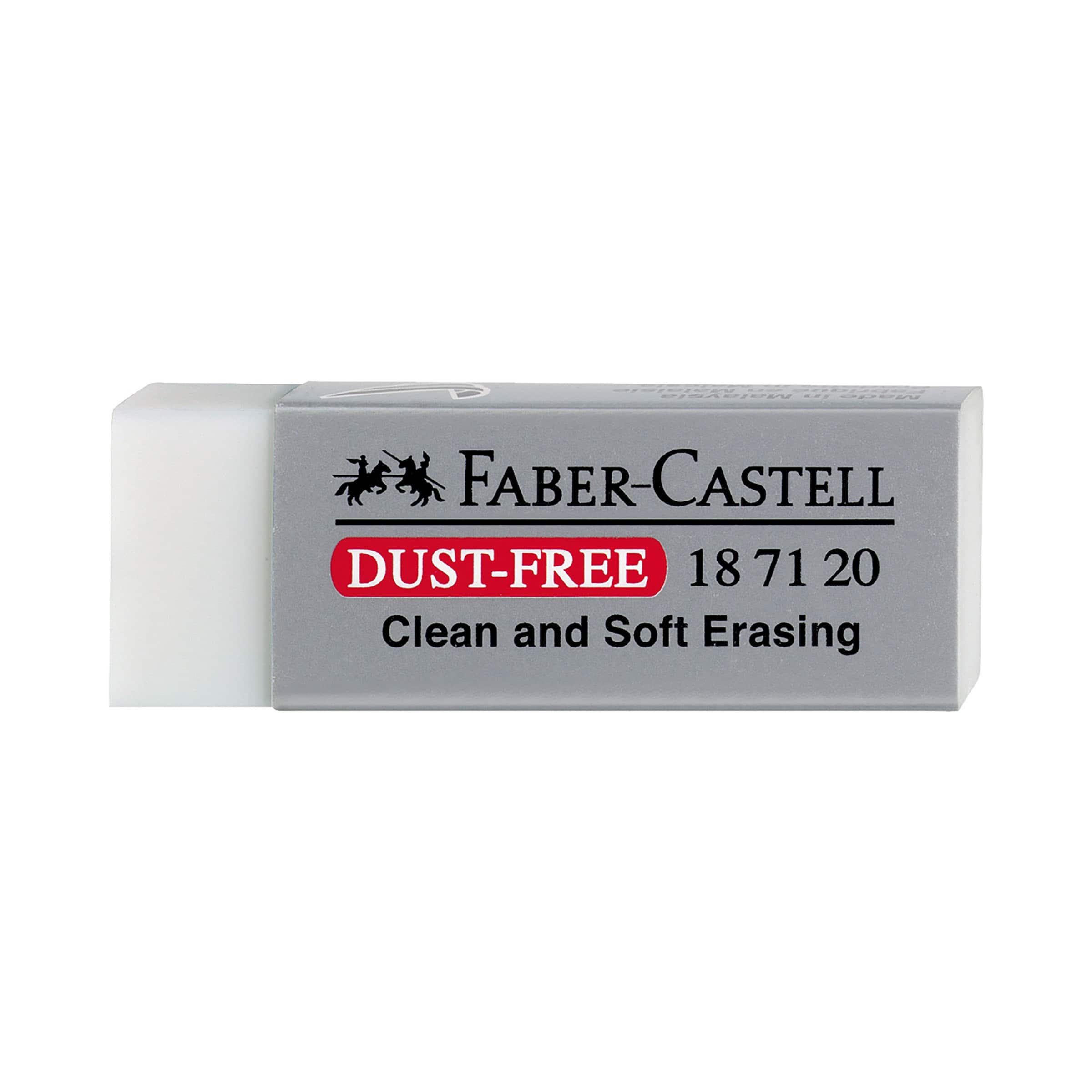 PVC Free Eraser for Extra Clean Select CASTELL Dust Free FABER 