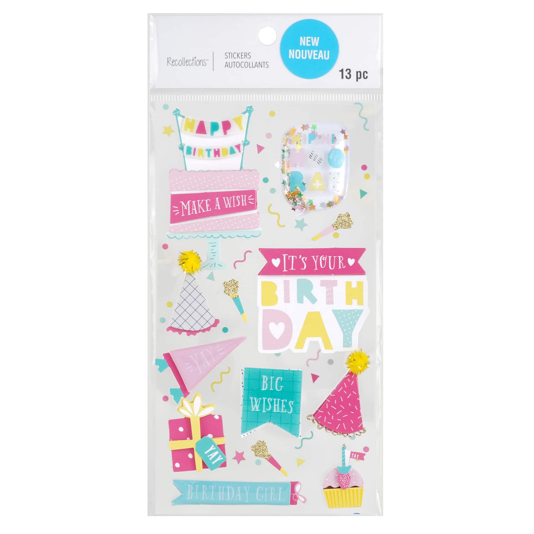 Birthday Stickers by Recollections&#x2122;
