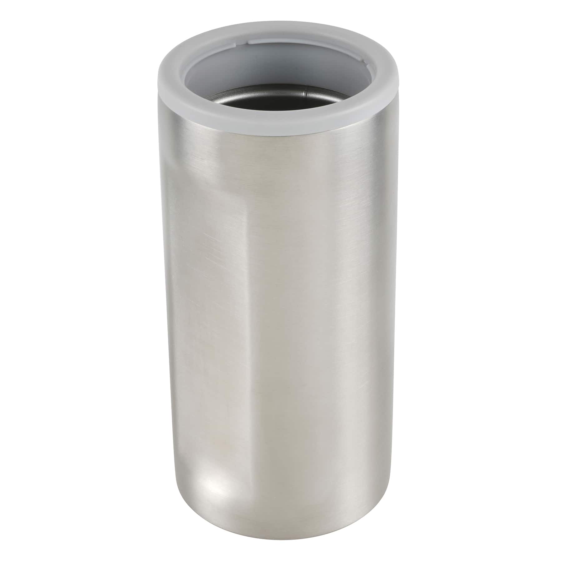 12oz. Stainless Steel Slim Can Cooler by Celebrate It™