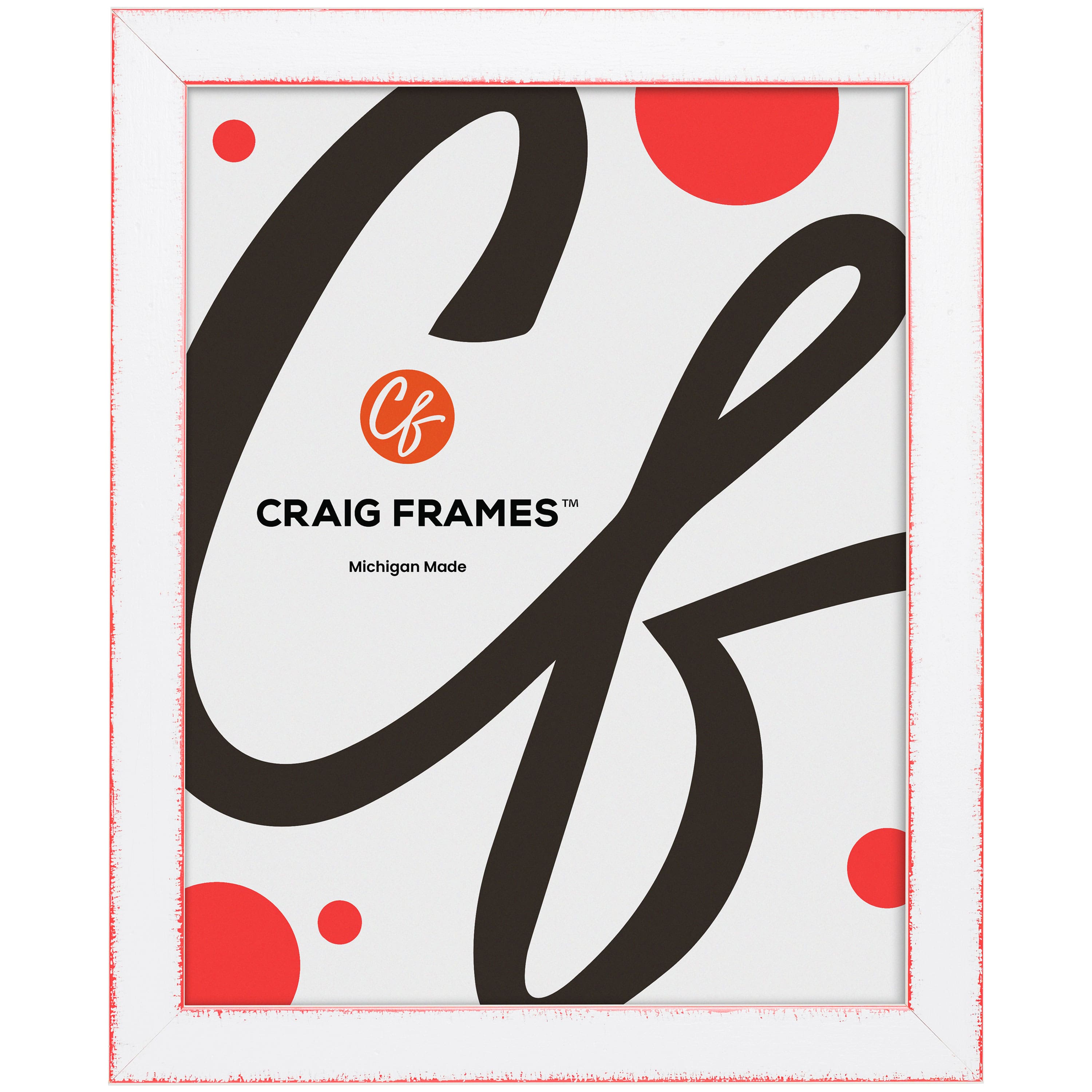 Craig Frames Slushie Strawberry Red Picture Frame