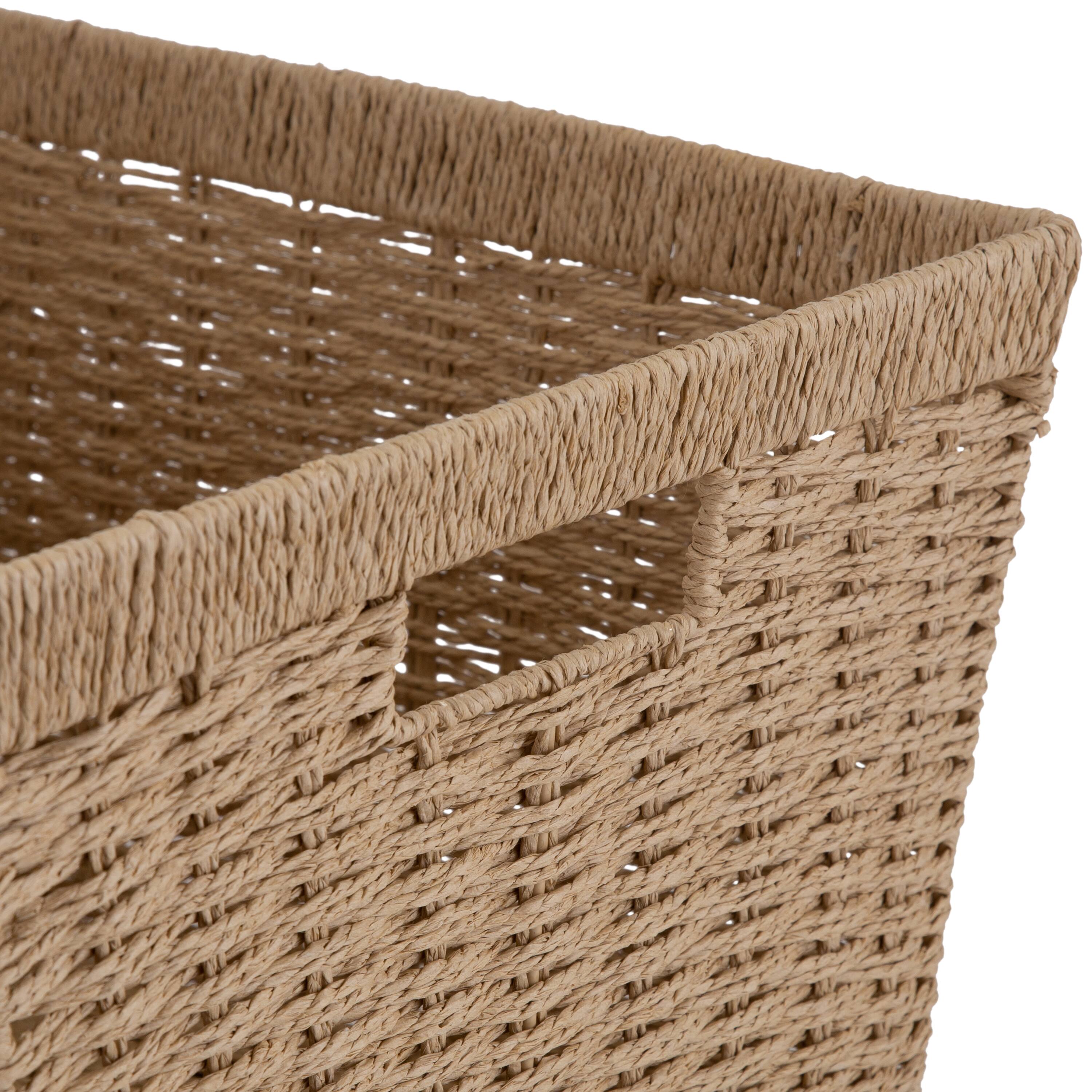 Simplify Small Dutch Weave Storage Basket