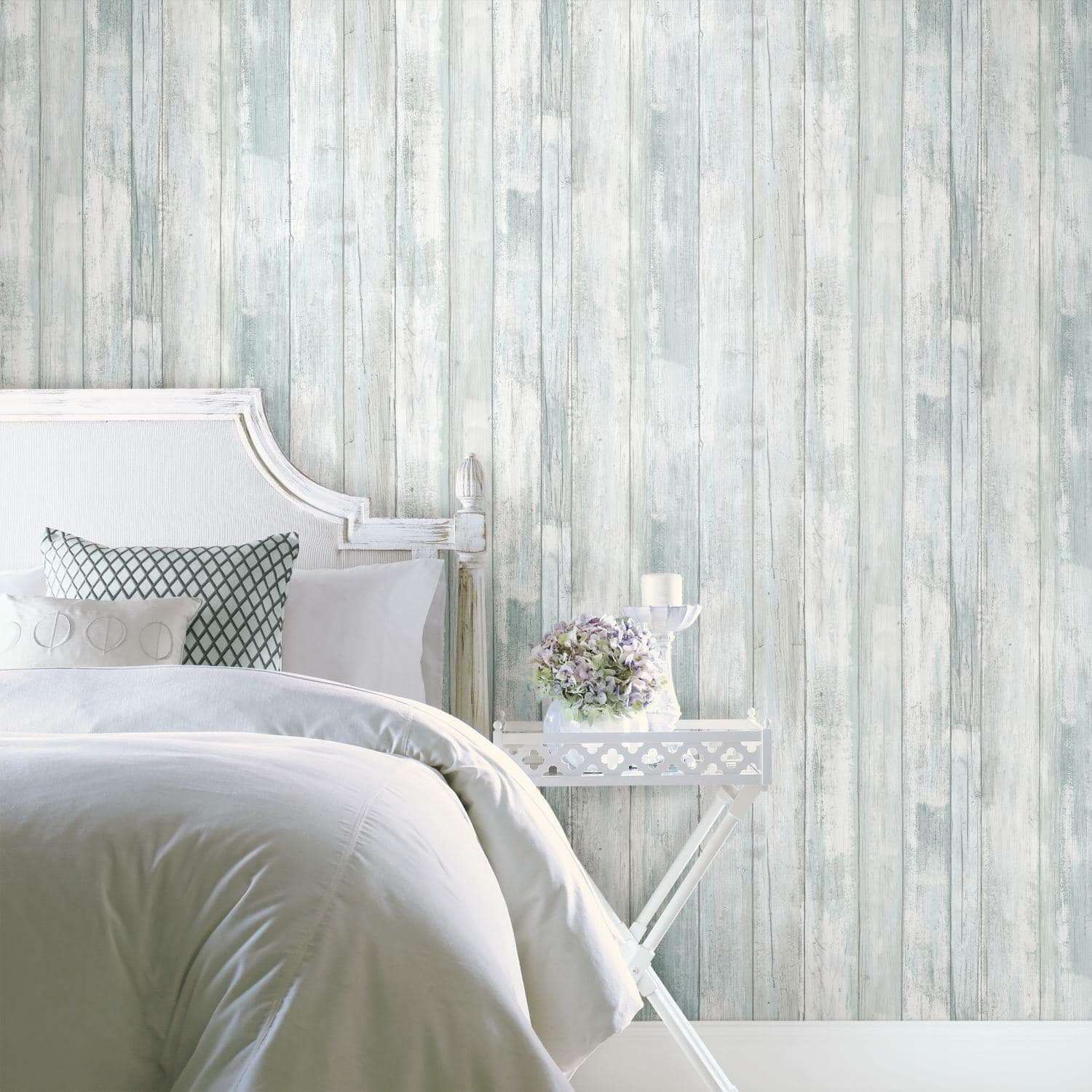 RoomMates Weathered Planks Peel &#x26; Stick Wallpaper