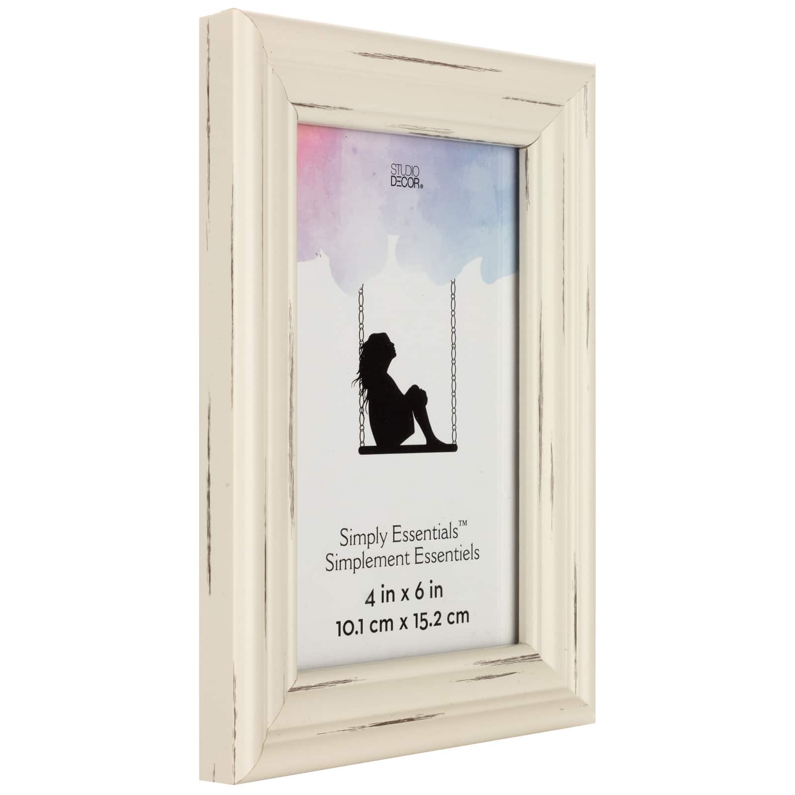 12 Pack: Distressed White Frame, Simply Essentials™ by Studio Décor®