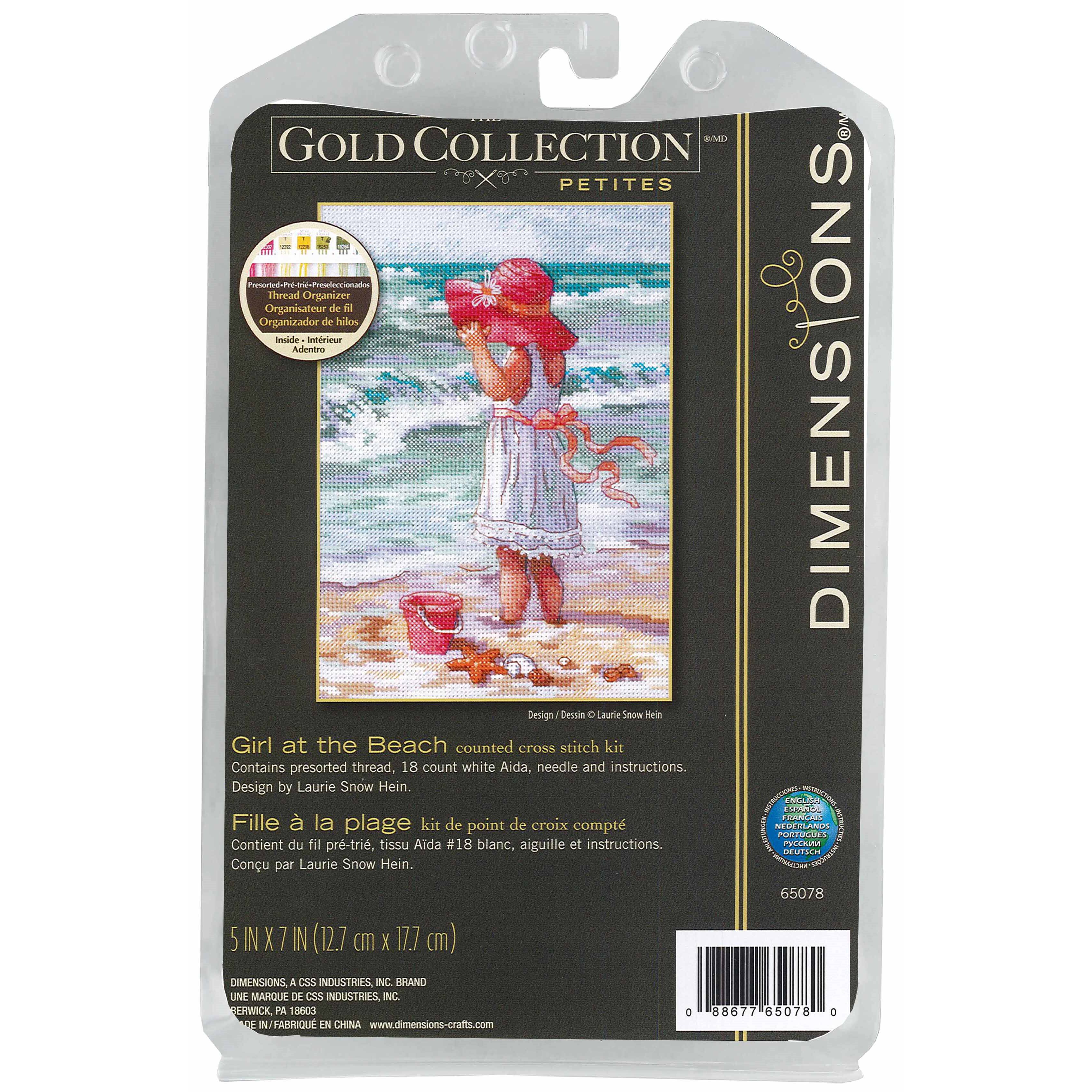 Dimensions Girls At The Beach Cross Stitch Kit
